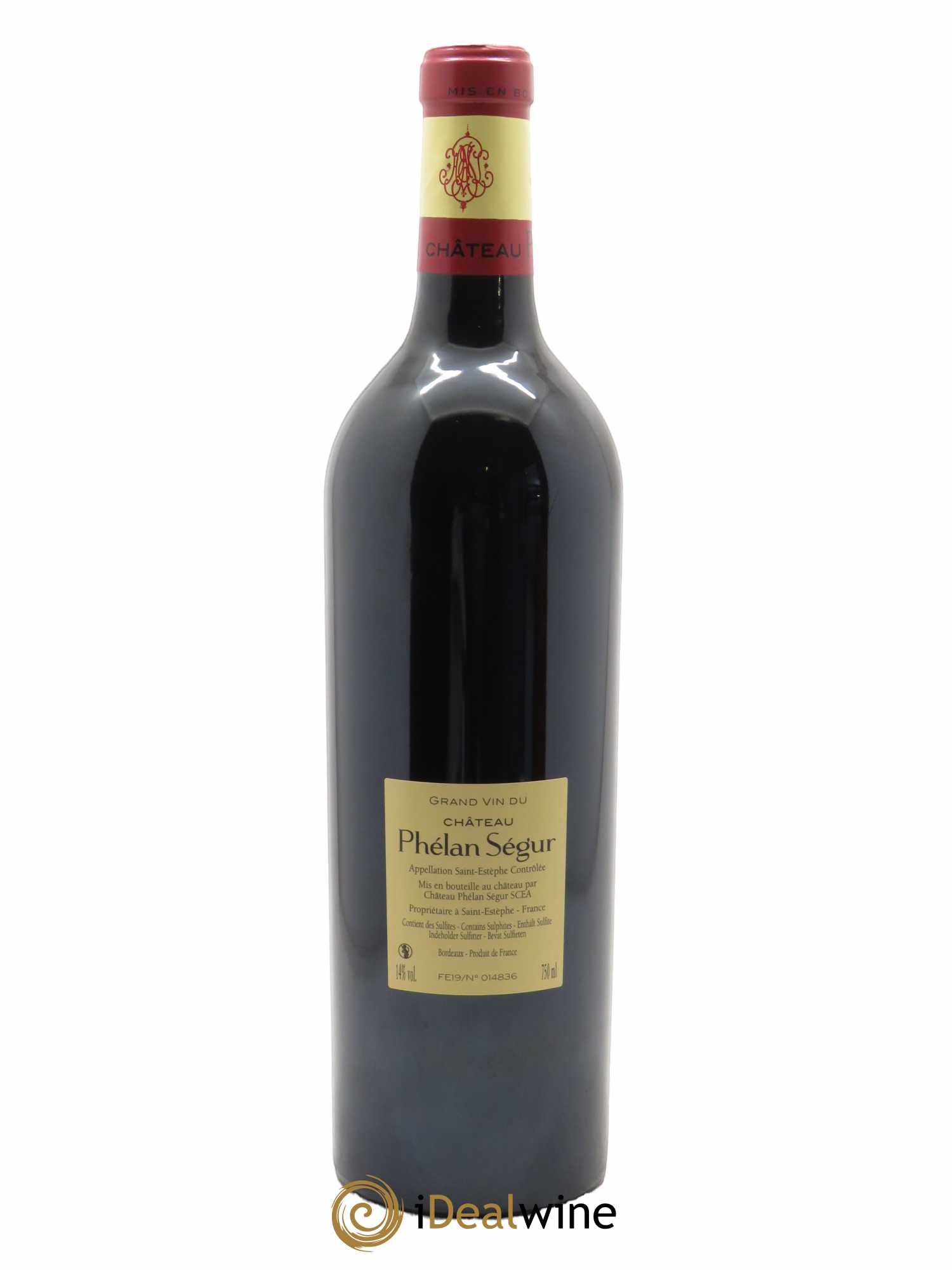 Château Phélan Ségur (OWC if 6 bt) 2019 - Lot of 1 bottle - 1