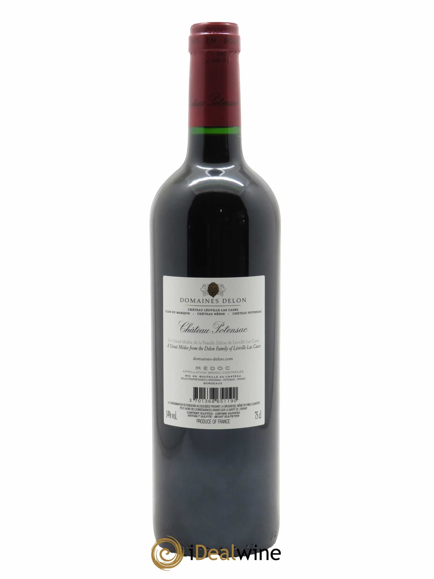 Château Potensac (OWC if 6 bt) 2019 - Lot of 1 bottle - 1