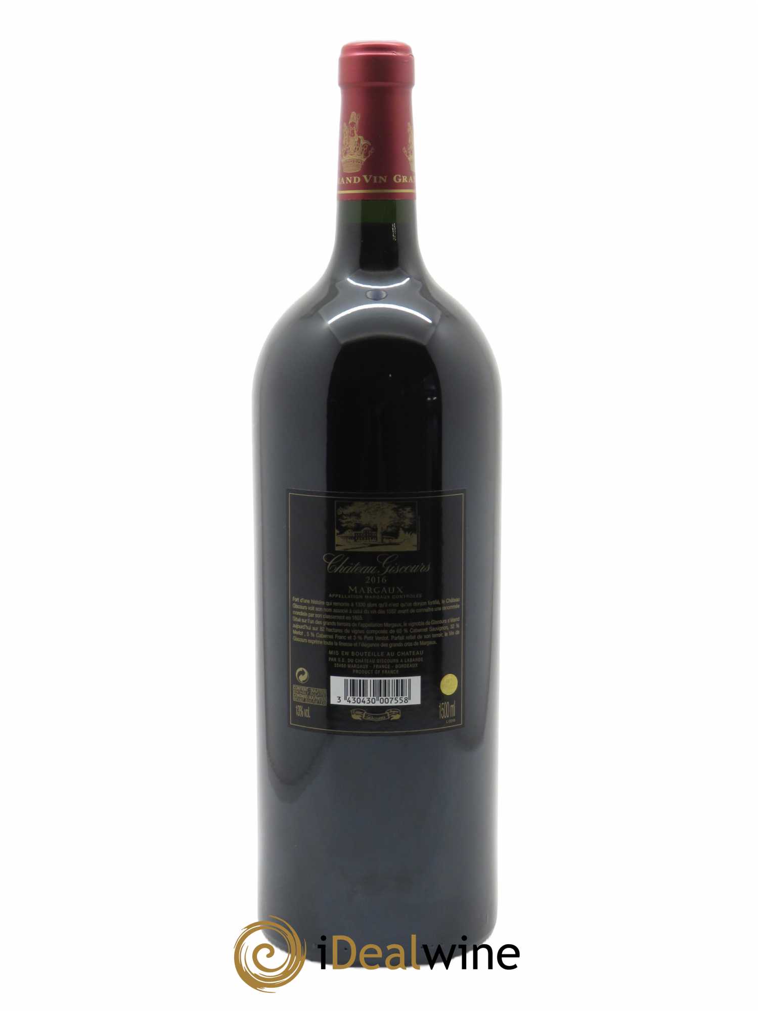 Château Giscours 3ème Grand Cru Classé (OWC if 6 bts) 2016 - Lot of 1 magnum - 1