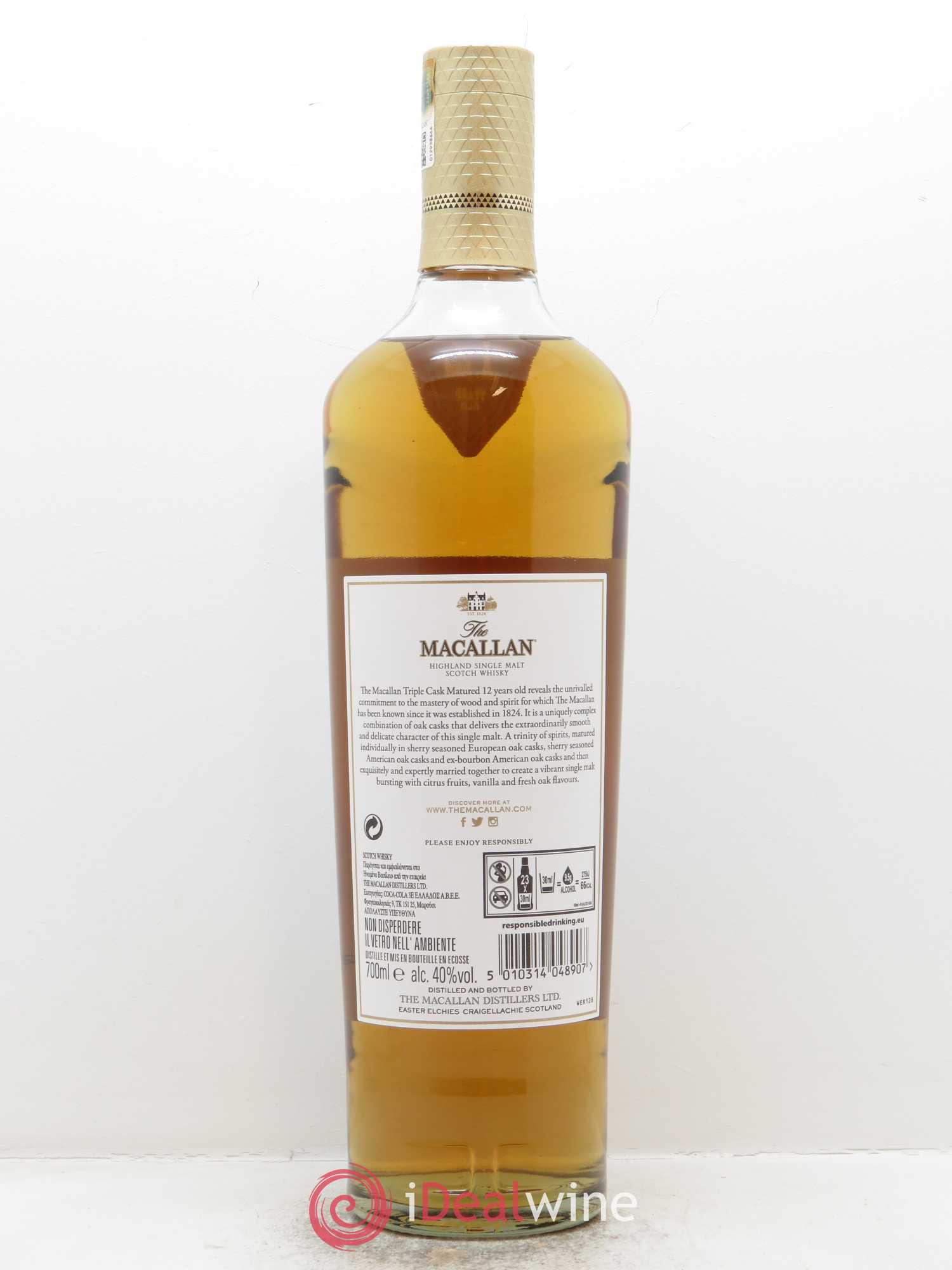 Macallan (The) Triple Cask 12 years Old (70cl) - Lot de 1 bouteille - 1