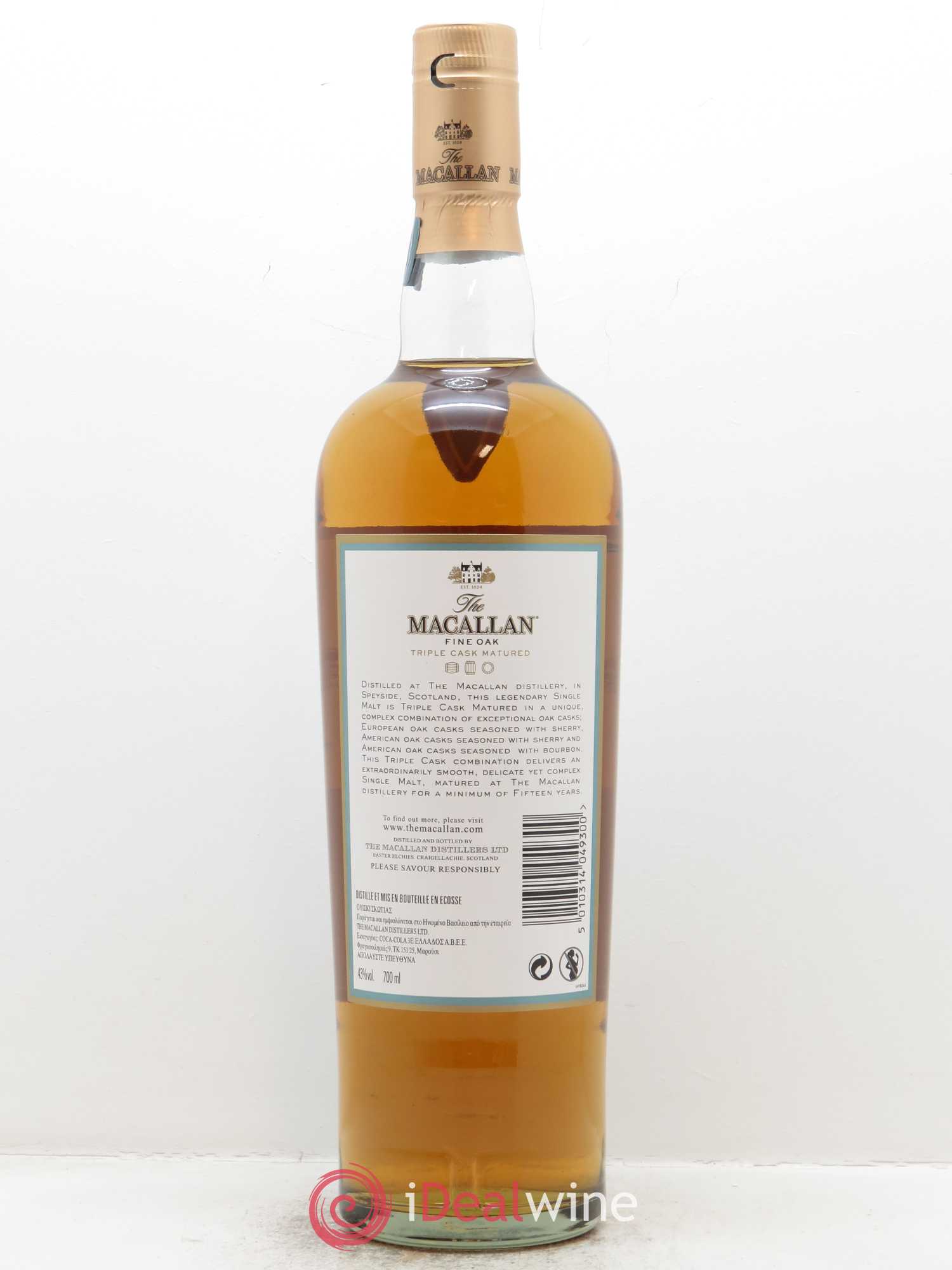 Macallan (The) Fine Oak 15 years Old (70cl) - Posten von 1 Flasche - 1