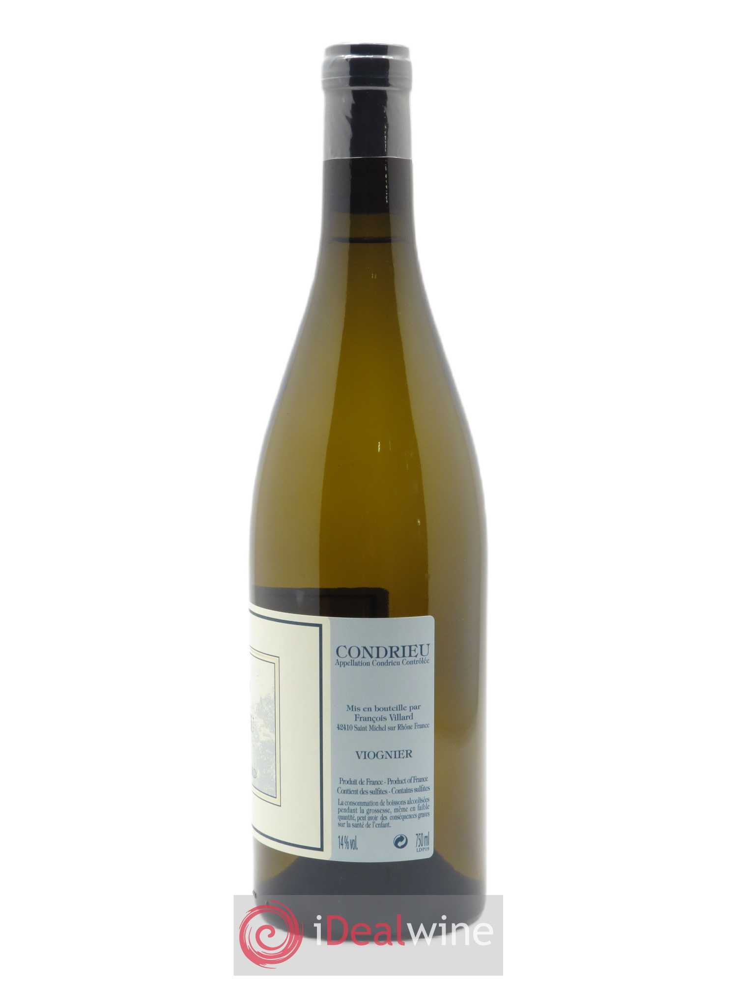 Condrieu Deponcins François Villard 2019 - Lot de 1 bouteille - 1
