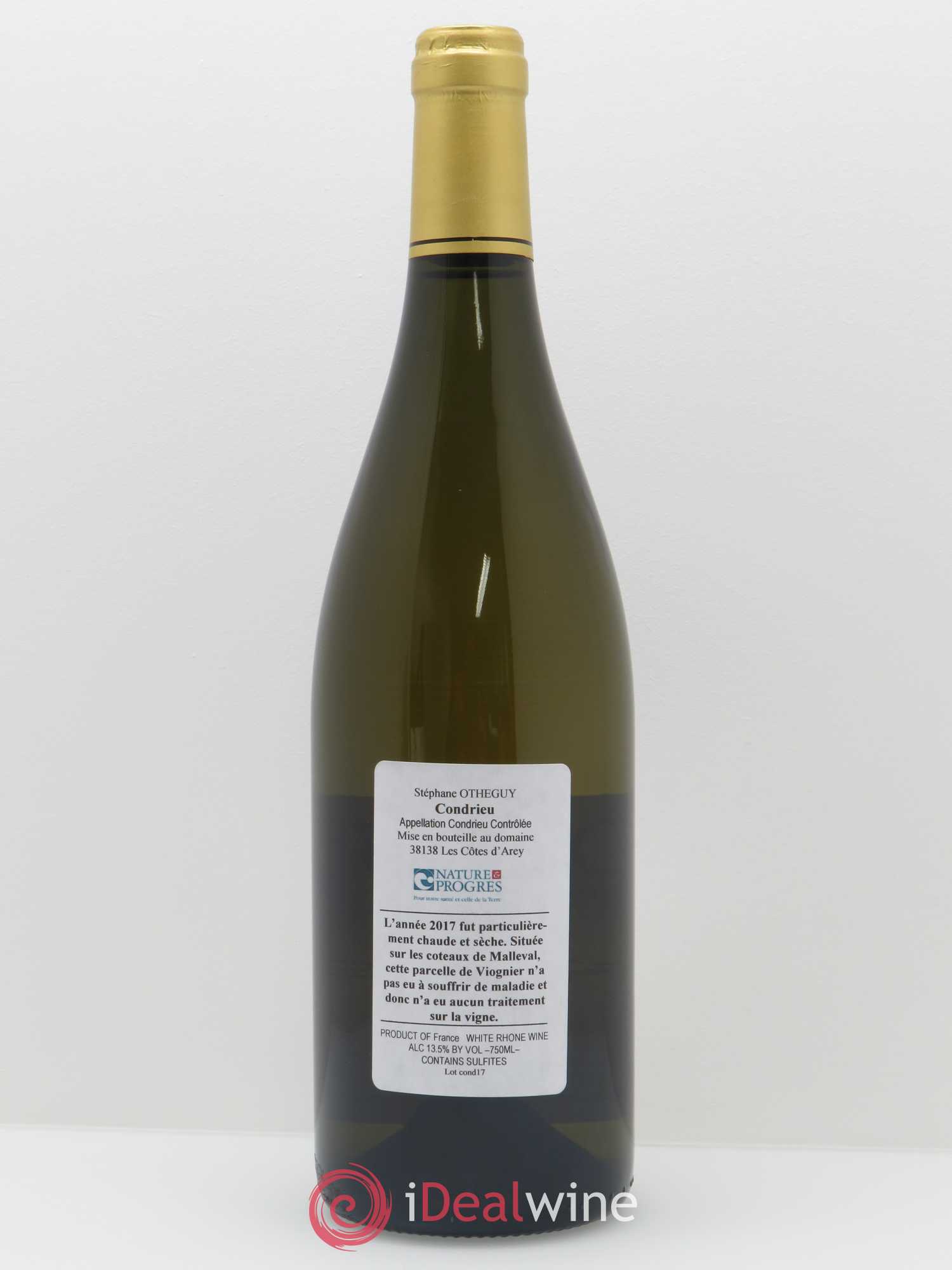 Condrieu Stéphane Othéguy 2017 - Posten von 1 Flasche - 1