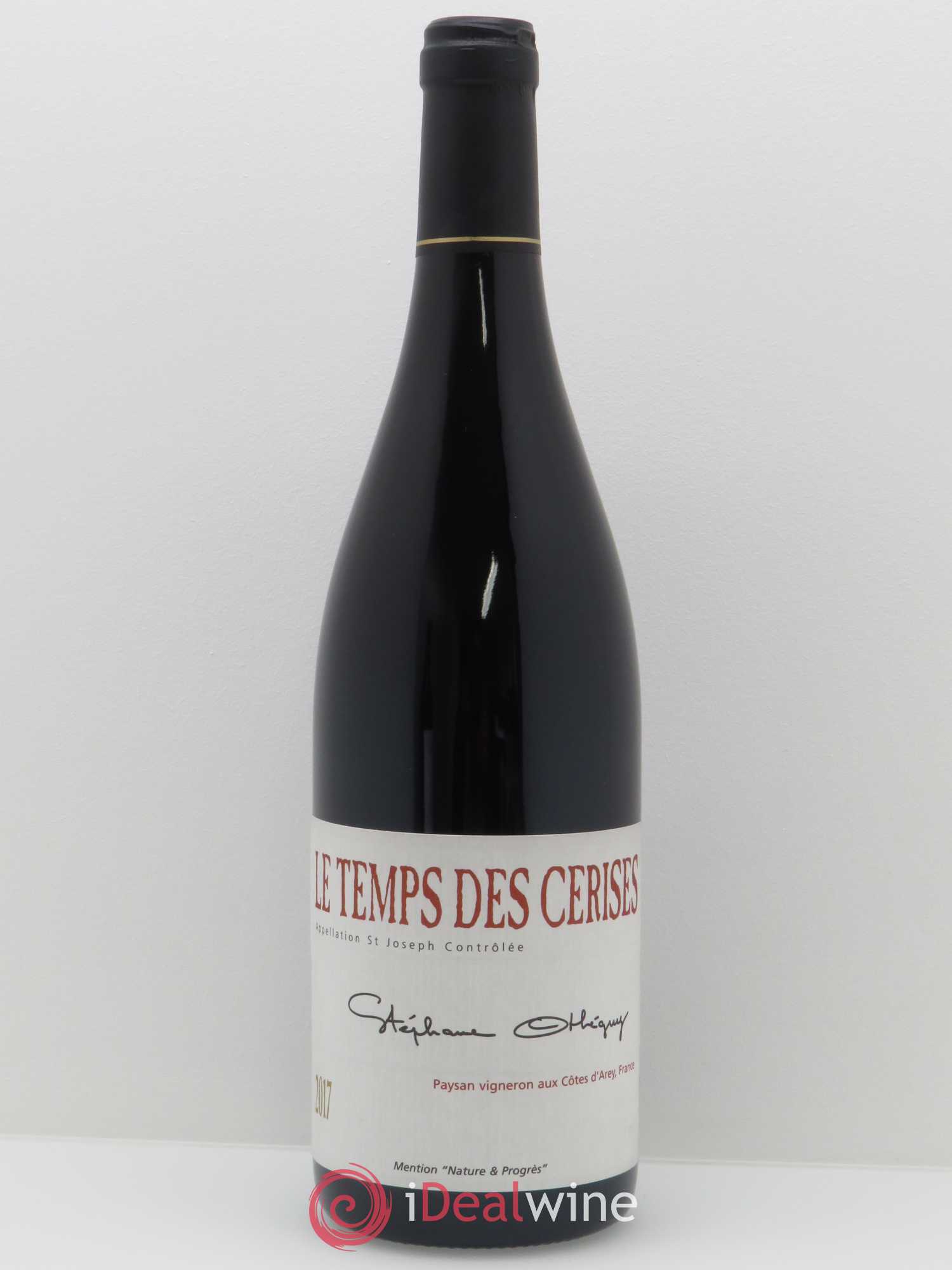 Saint-Joseph Le Temps des Cerises Stéphane Othéguy 2017 - Lot de 1 bouteille - 0