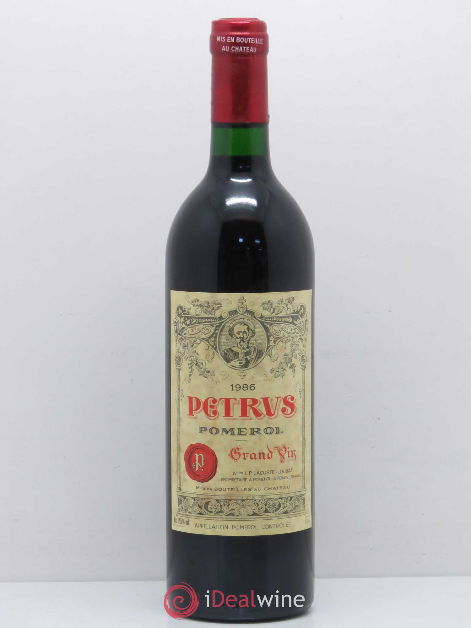 Petrus 1986 - Lot de 1 bouteille - 0