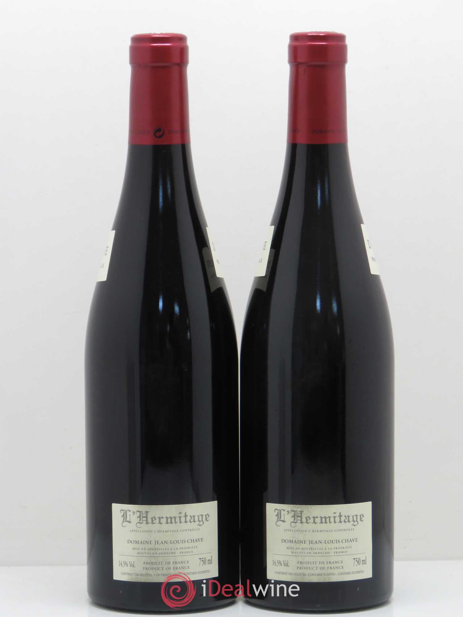 Hermitage Jean-Louis Chave 2010 - Lot de 2 bouteilles - 1