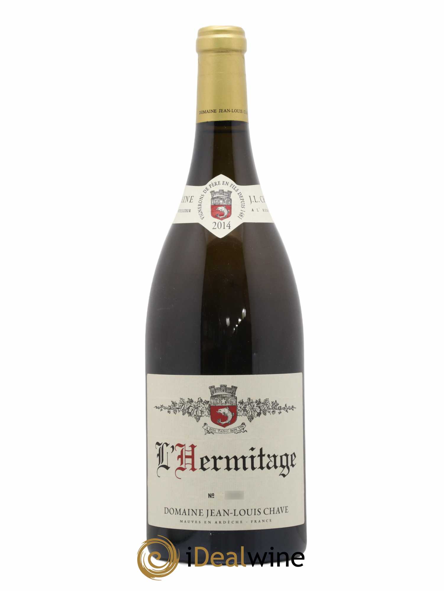 Hermitage Jean-Louis Chave 2014 - Lot de 1 magnum - 0