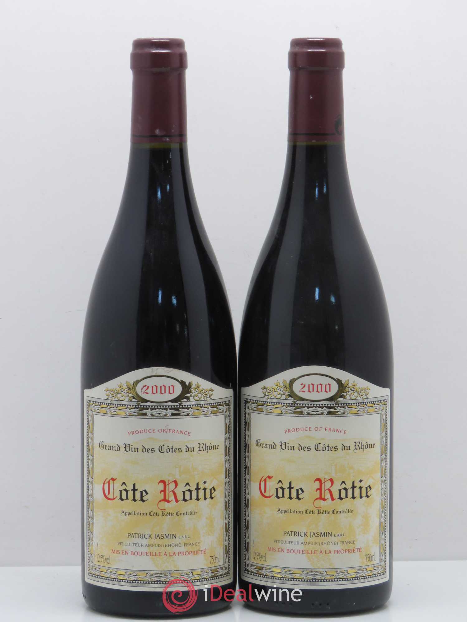 Côte-Rôtie Jasmin (Domaine) 2000 - Lot de 2 bouteilles - 0