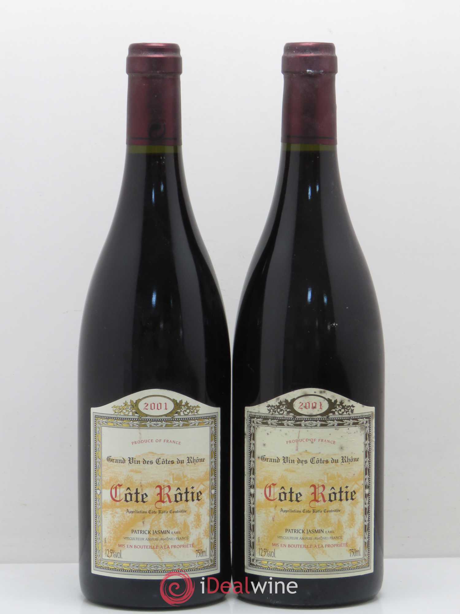 Côte-Rôtie Jasmin (Domaine) 2001 - Lot de 2 bouteilles - 0