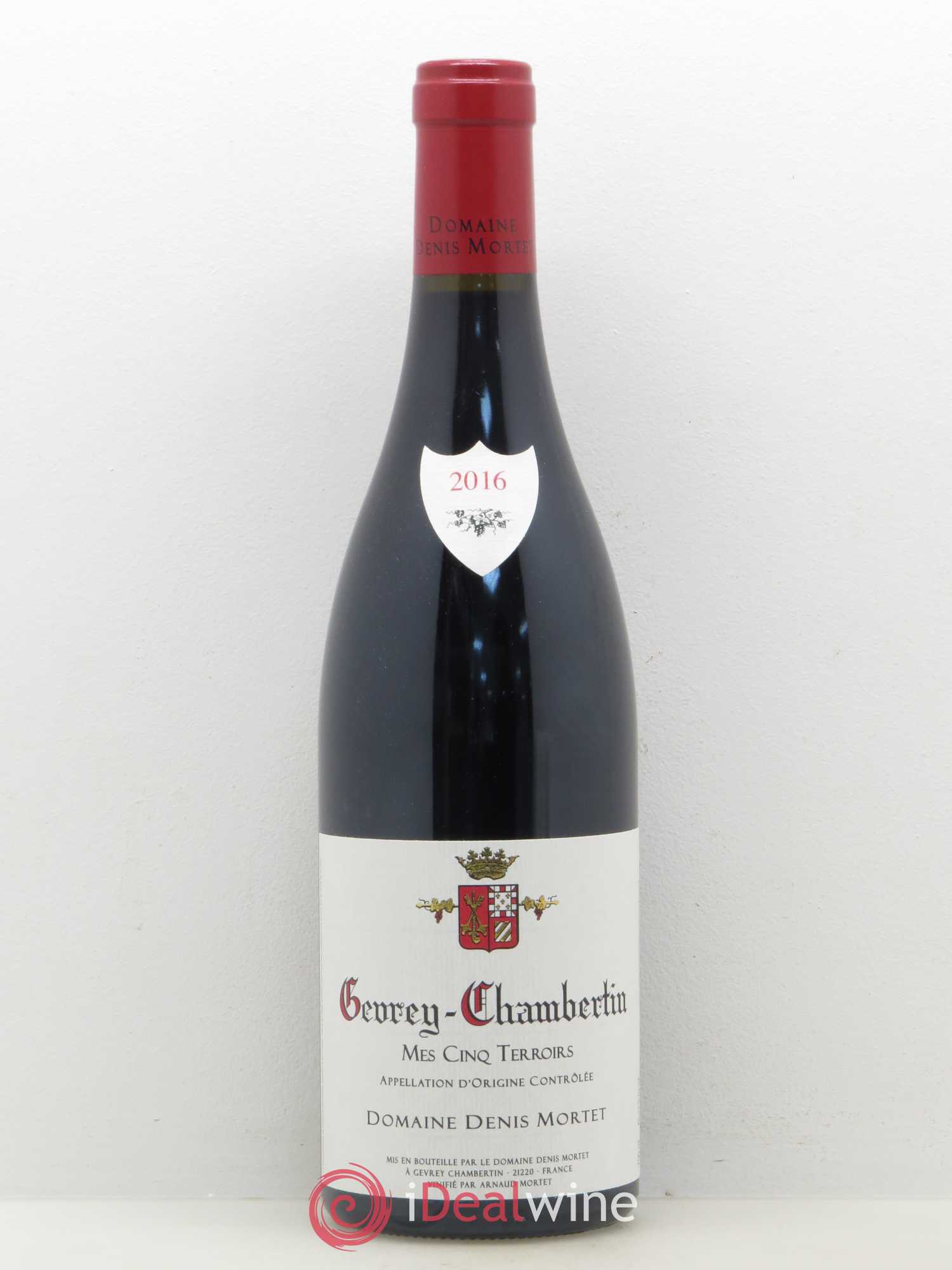 Gevrey-Chambertin Mes Cinq Terroirs Denis Mortet (Domaine) 2016 - Lot de 1 bouteille - 0