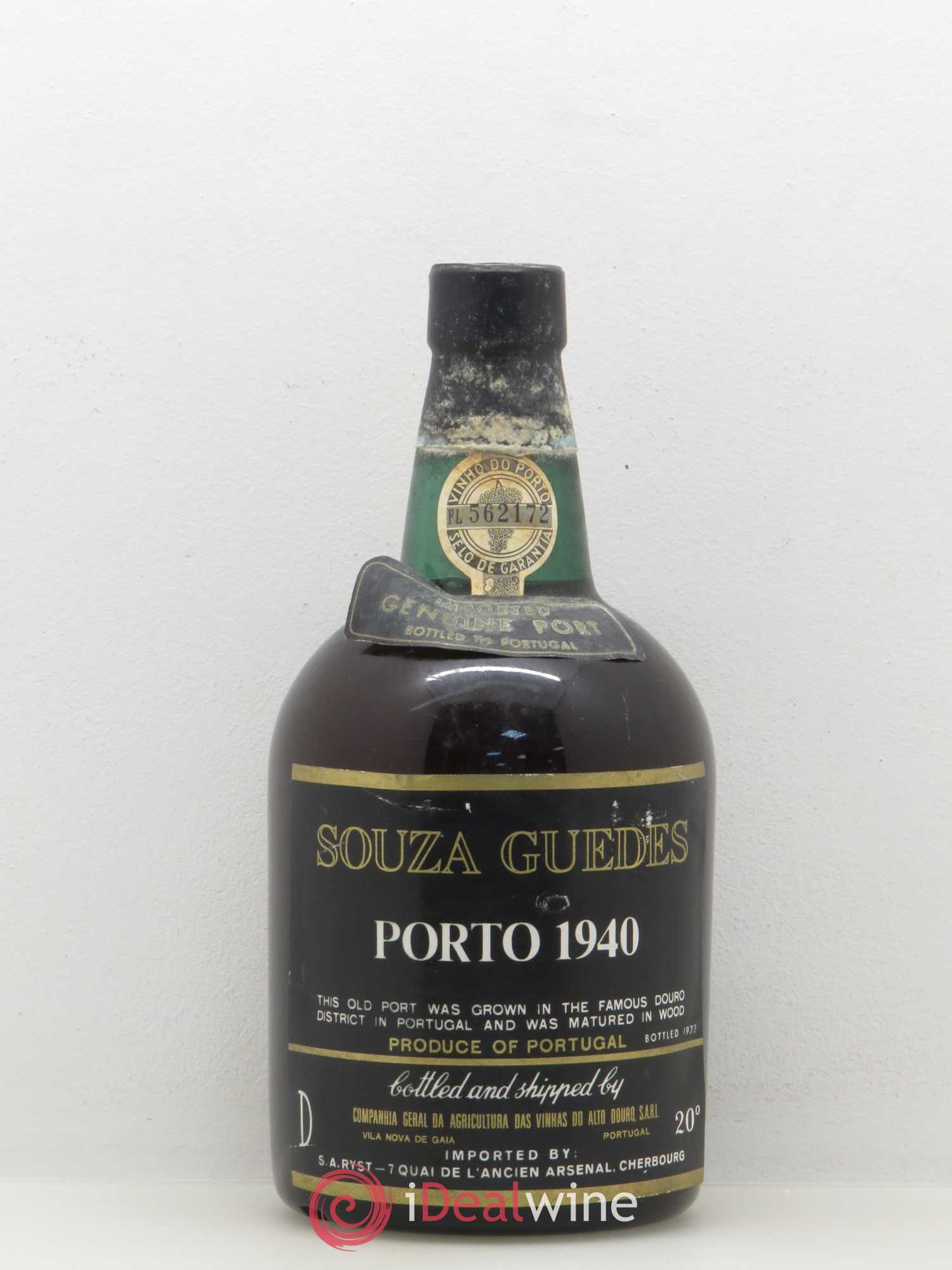 Porto Souza Guedes (sans prix de réserve 1940 - Posten von 1 Flasche - 0