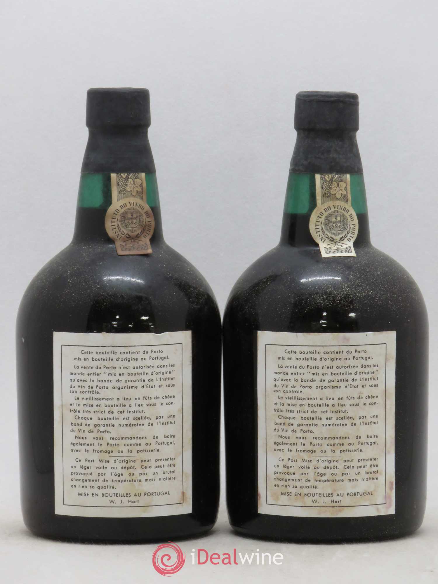 Porto Hart 1958 - Lot de 2 bouteilles - 1
