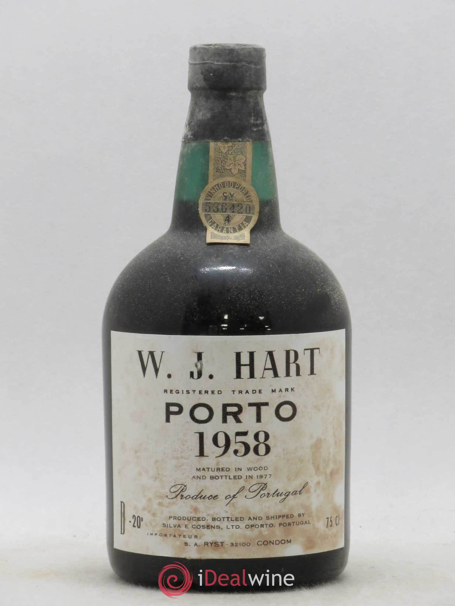 Porto Hart 1958 - Lot de 1 bouteille - 0
