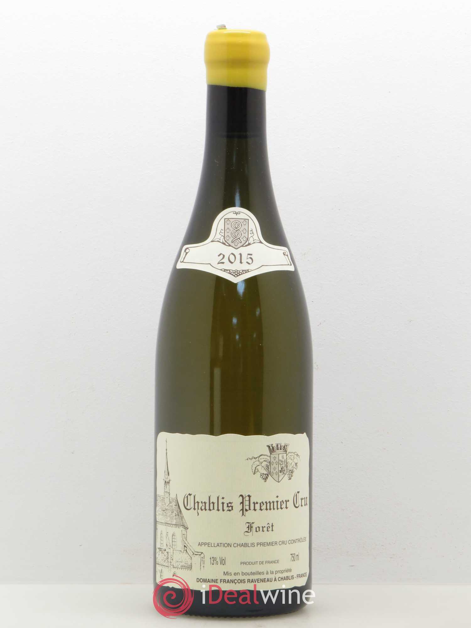 Chablis 1er Cru Forêt Raveneau (Domaine) 2015 - Lot de 1 bouteille - 0