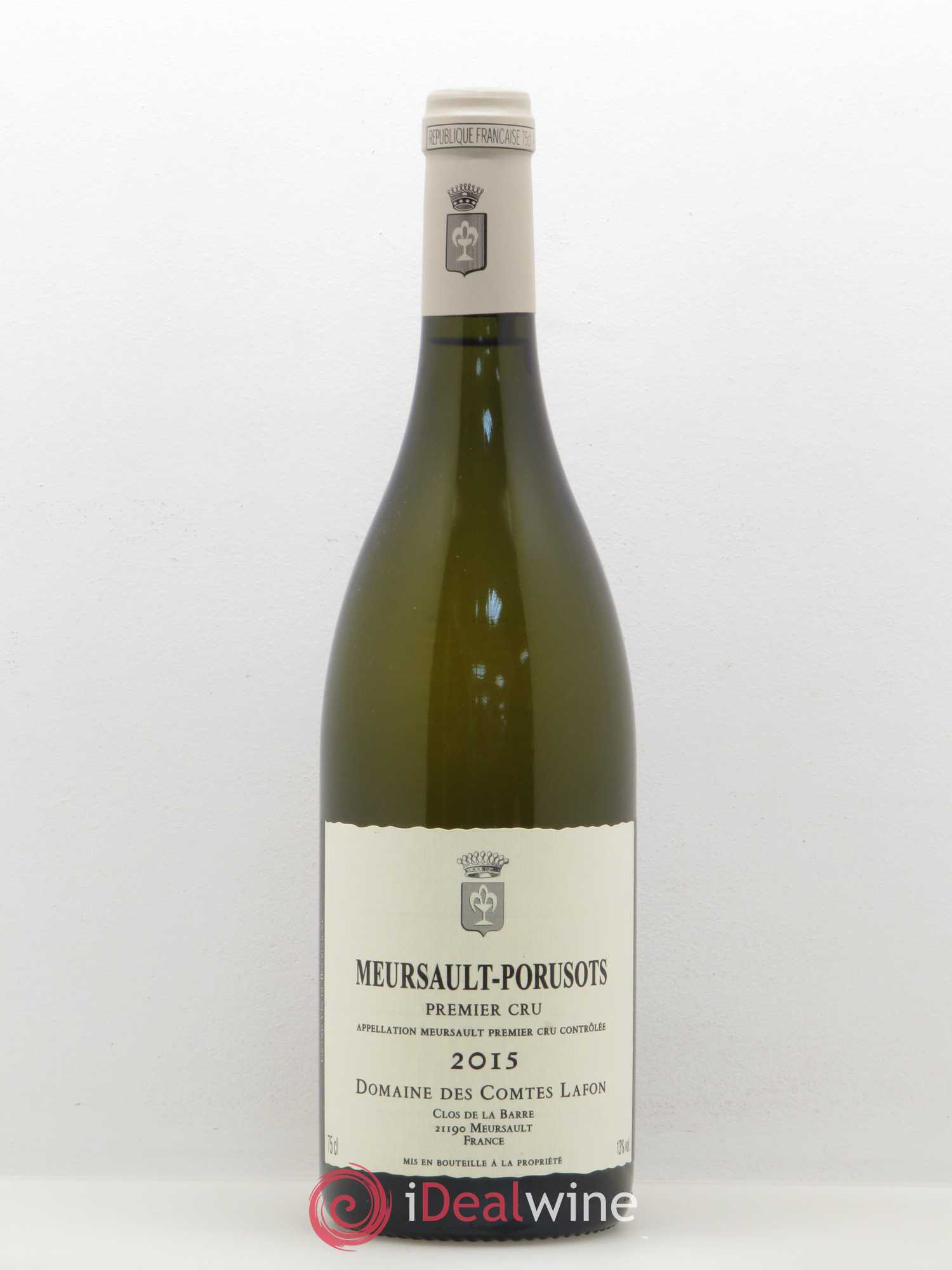 Meursault 1er Cru Porusots Comtes Lafon (Domaine des) 2015 - Lot de 1 bouteille - 0