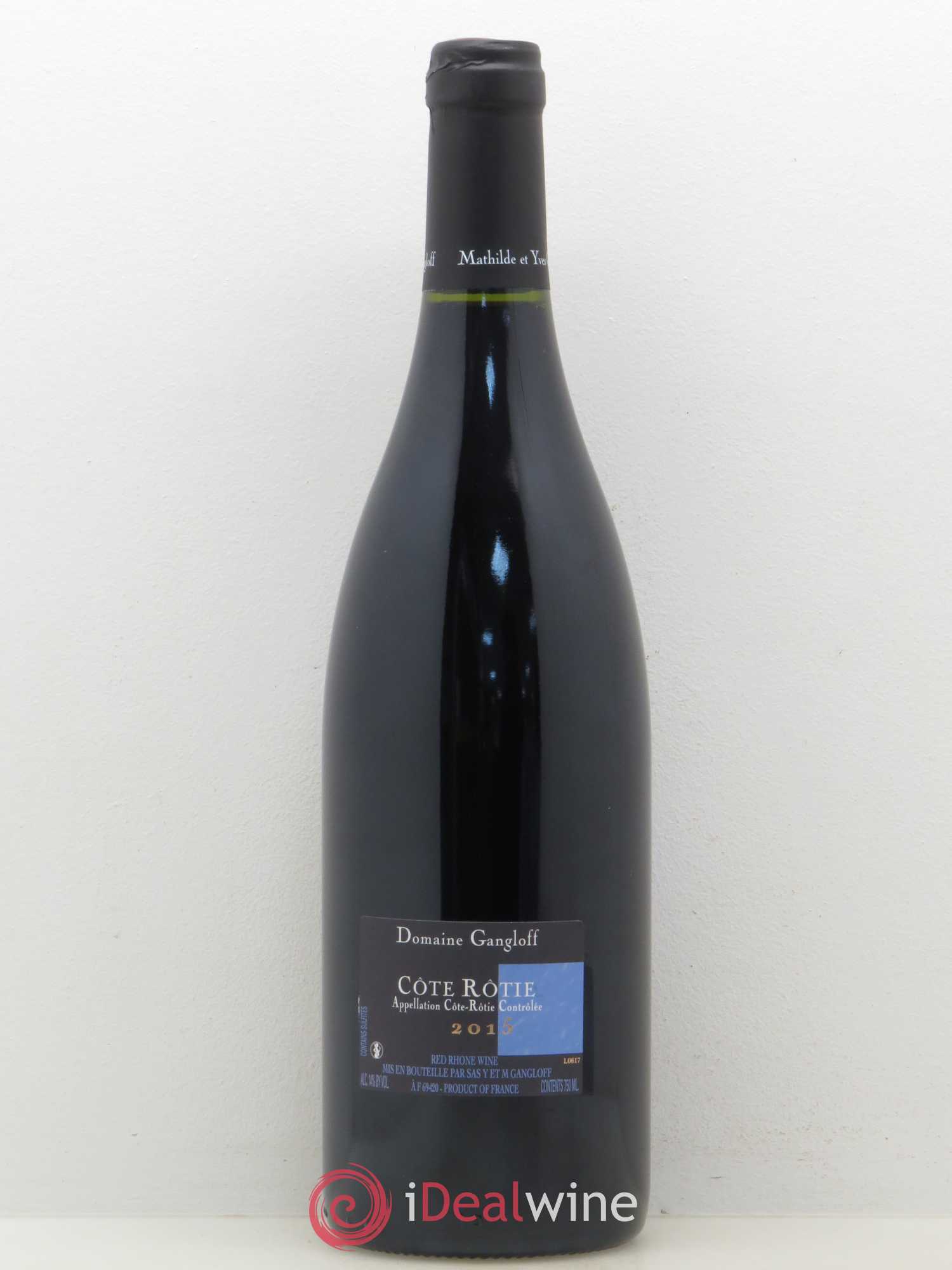 Côte-Rôtie La Barbarine Gangloff (Domaine) 2015 - Lot de 1 bouteille - 1