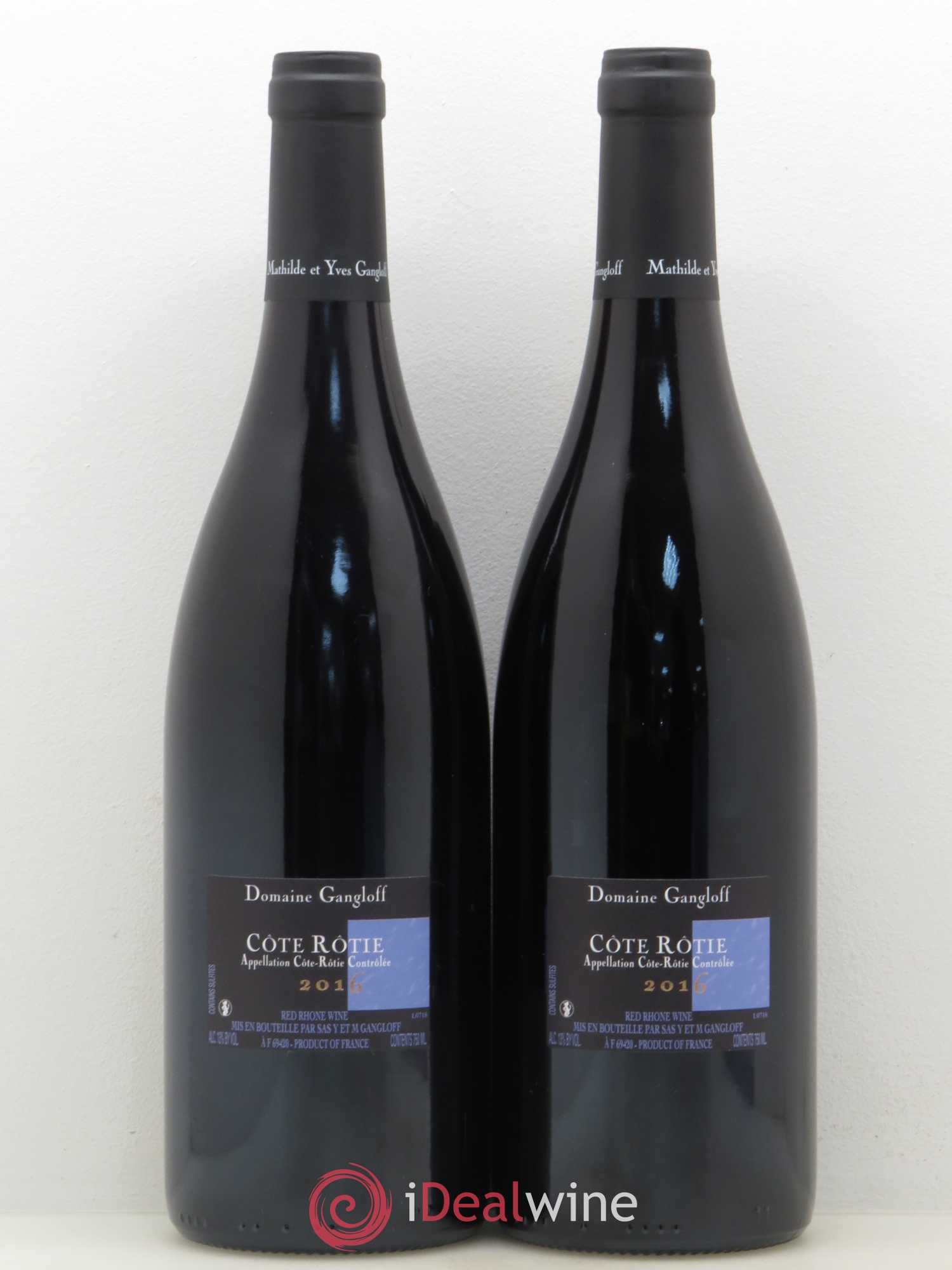 Côte-Rôtie La Barbarine Gangloff (Domaine) 2016 - Lot de 2 bouteilles - 1