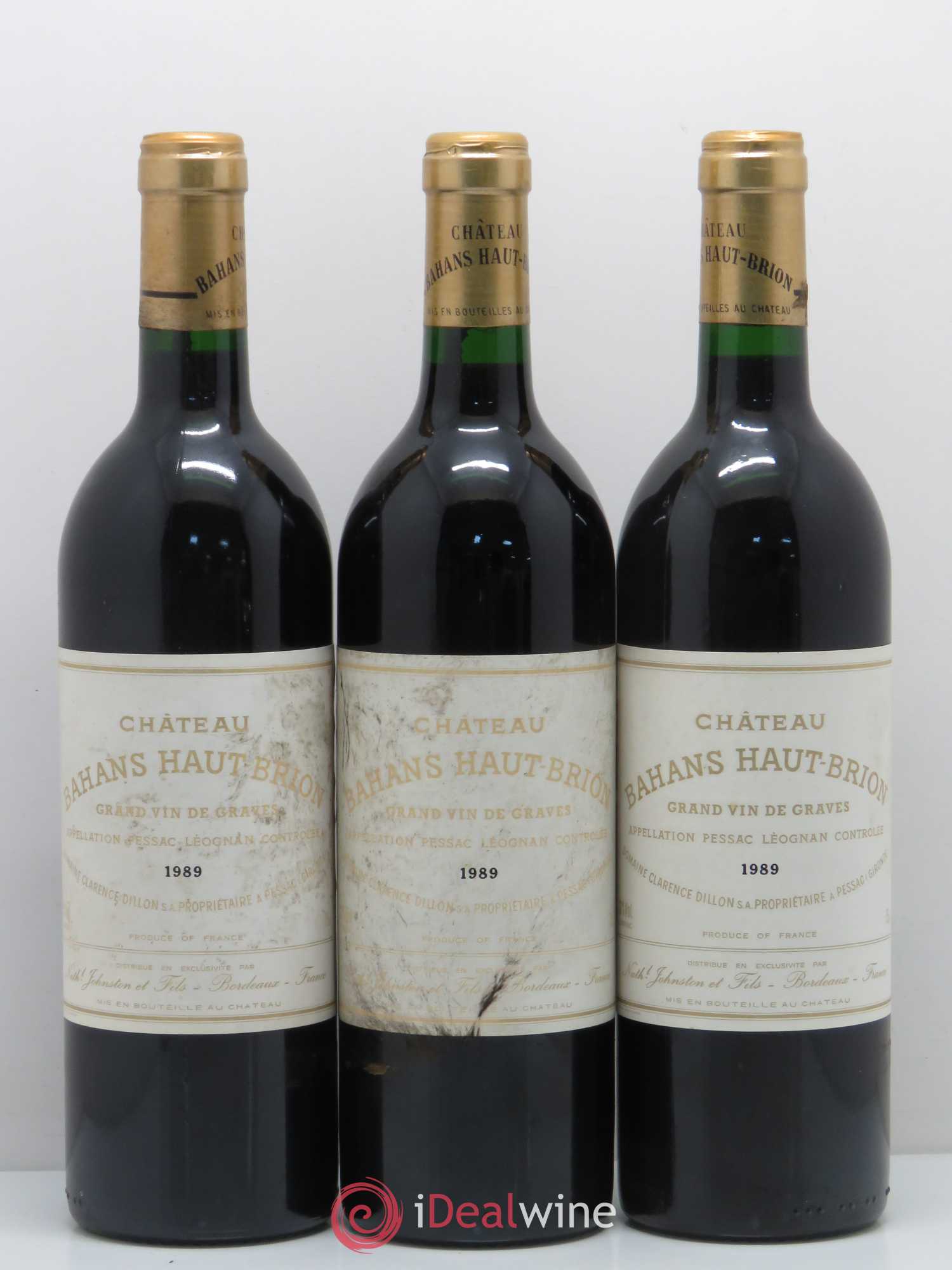 Clarence (Bahans) de Haut-Brion Second Vin 1989 - Lotto di 12 bottiglie - 1