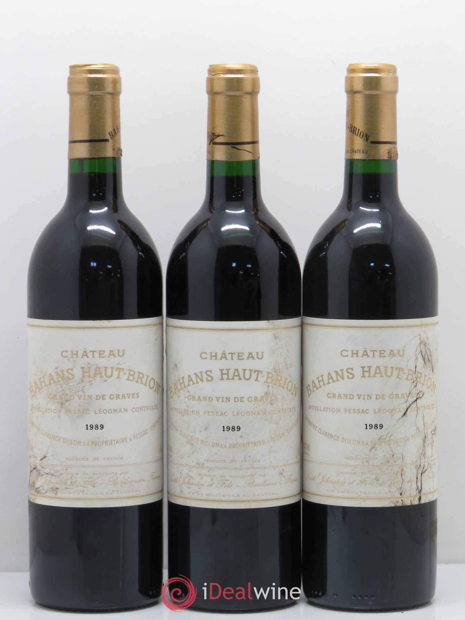 Clarence (Bahans) de Haut-Brion Second Vin 1989 - Lotto di 12 bottiglie - 3