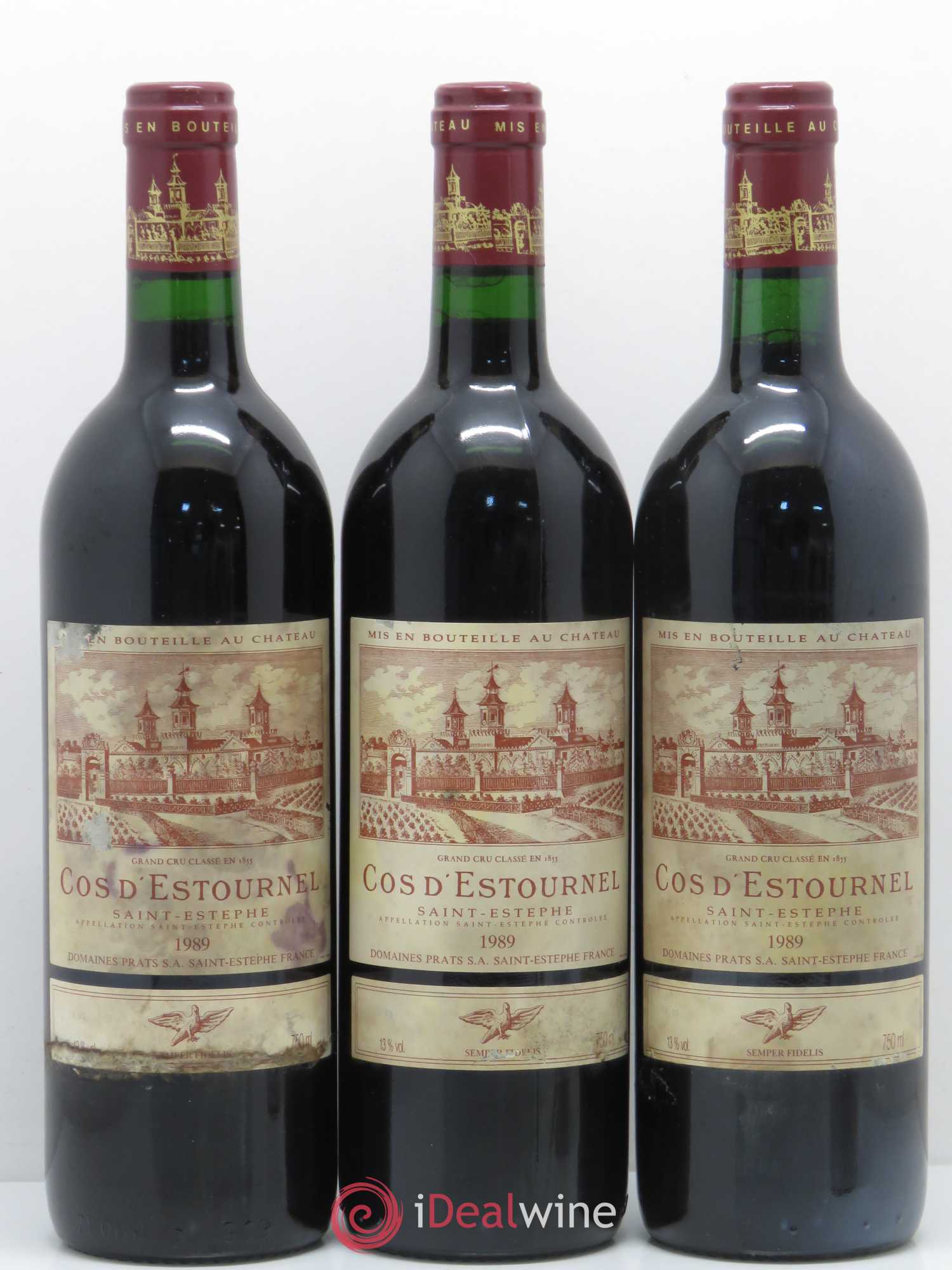 Cos d'Estournel 2ème Grand Cru Classé 1989 - Lot de 12 bouteilles - 2