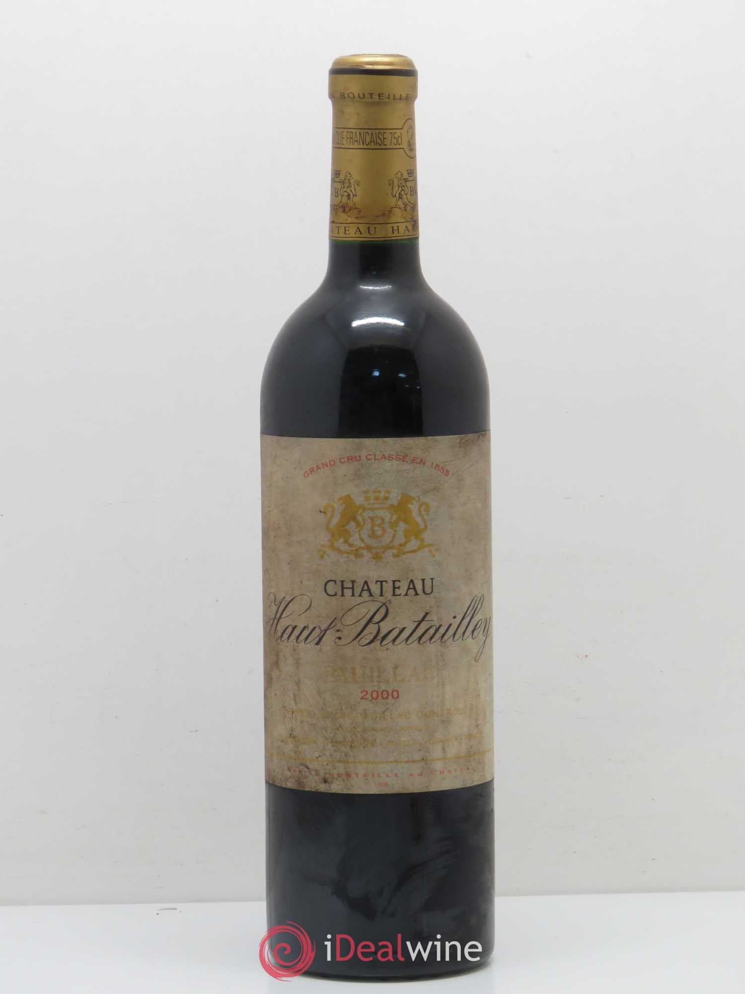 Château Haut Batailley 5ème Grand Cru Classé 2000 - Lot de 1 bouteille - 0