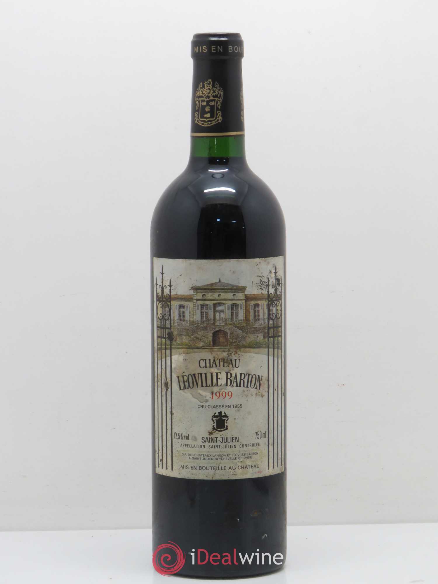Château Léoville Barton 2ème Grand Cru Classé 1999 - Lot de 1 bouteille - 0
