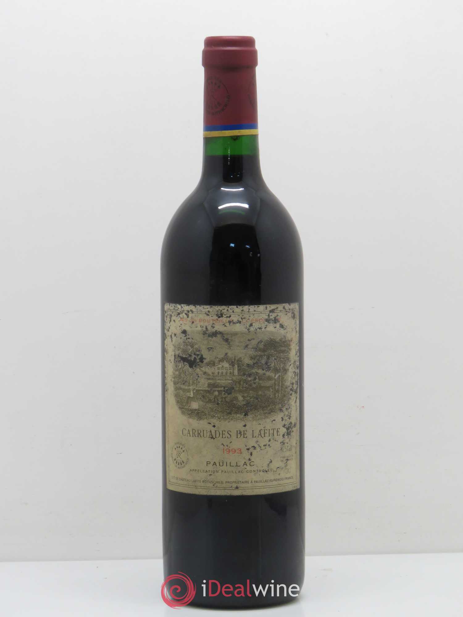 Carruades de Lafite Rothschild Second Vin 1993 - Lot de 1 bouteille - 0