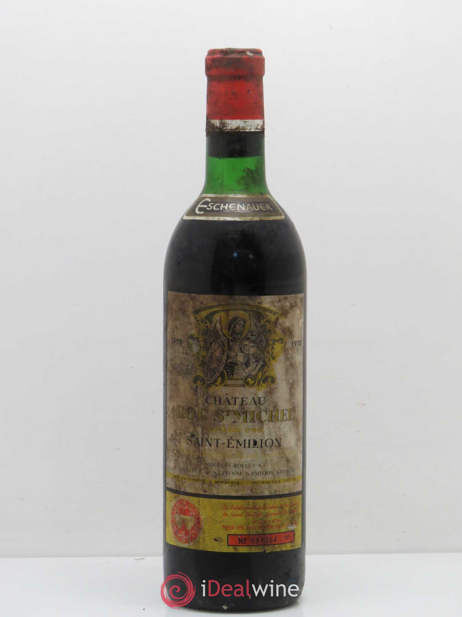 Saint-Émilion Chateau Roc Saint Michel 1970 - Lot de 1 bouteille - 0