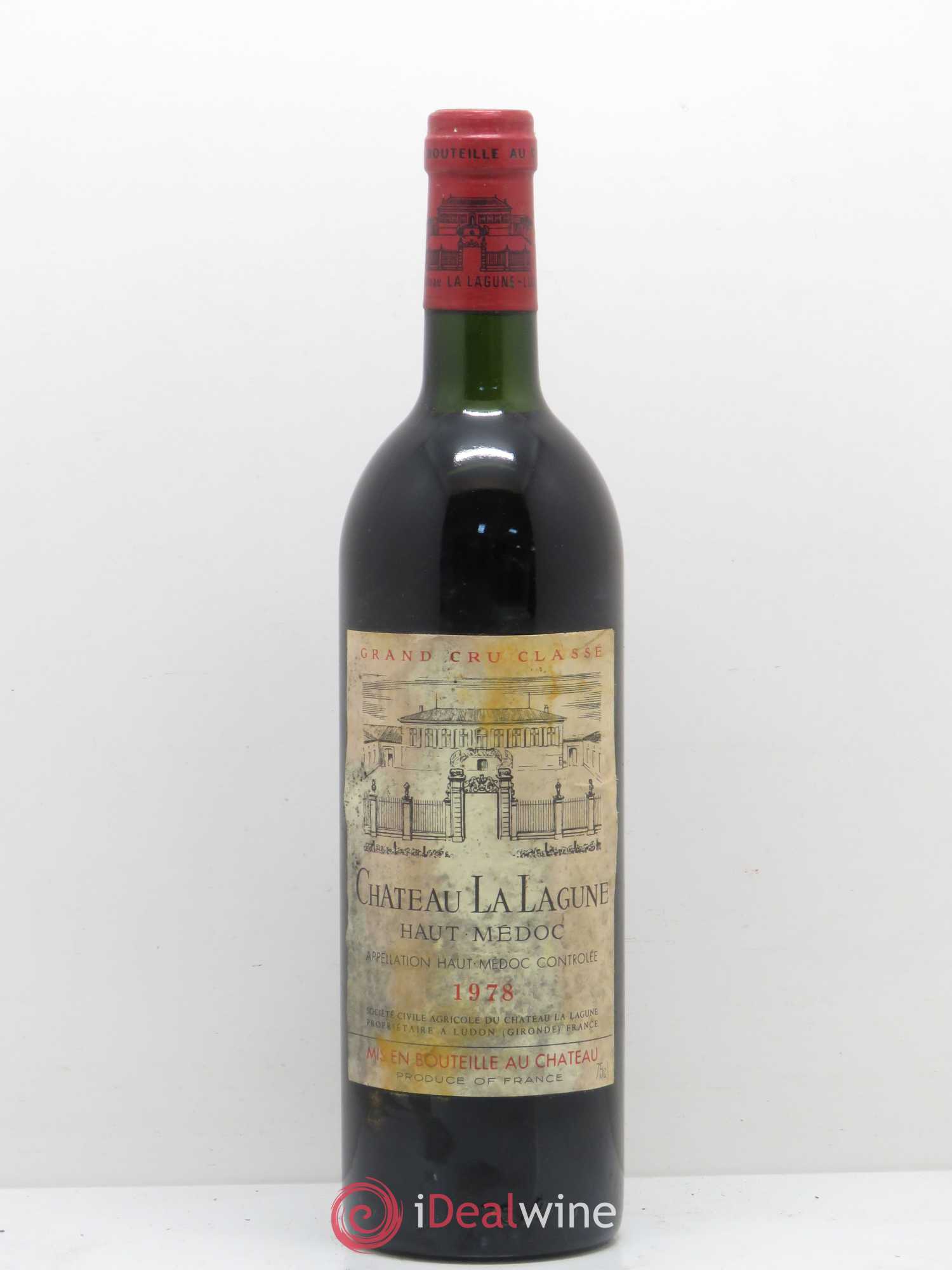 Château la Lagune 3ème Grand Cru Classé 1978 - Lot de 1 bouteille - 0