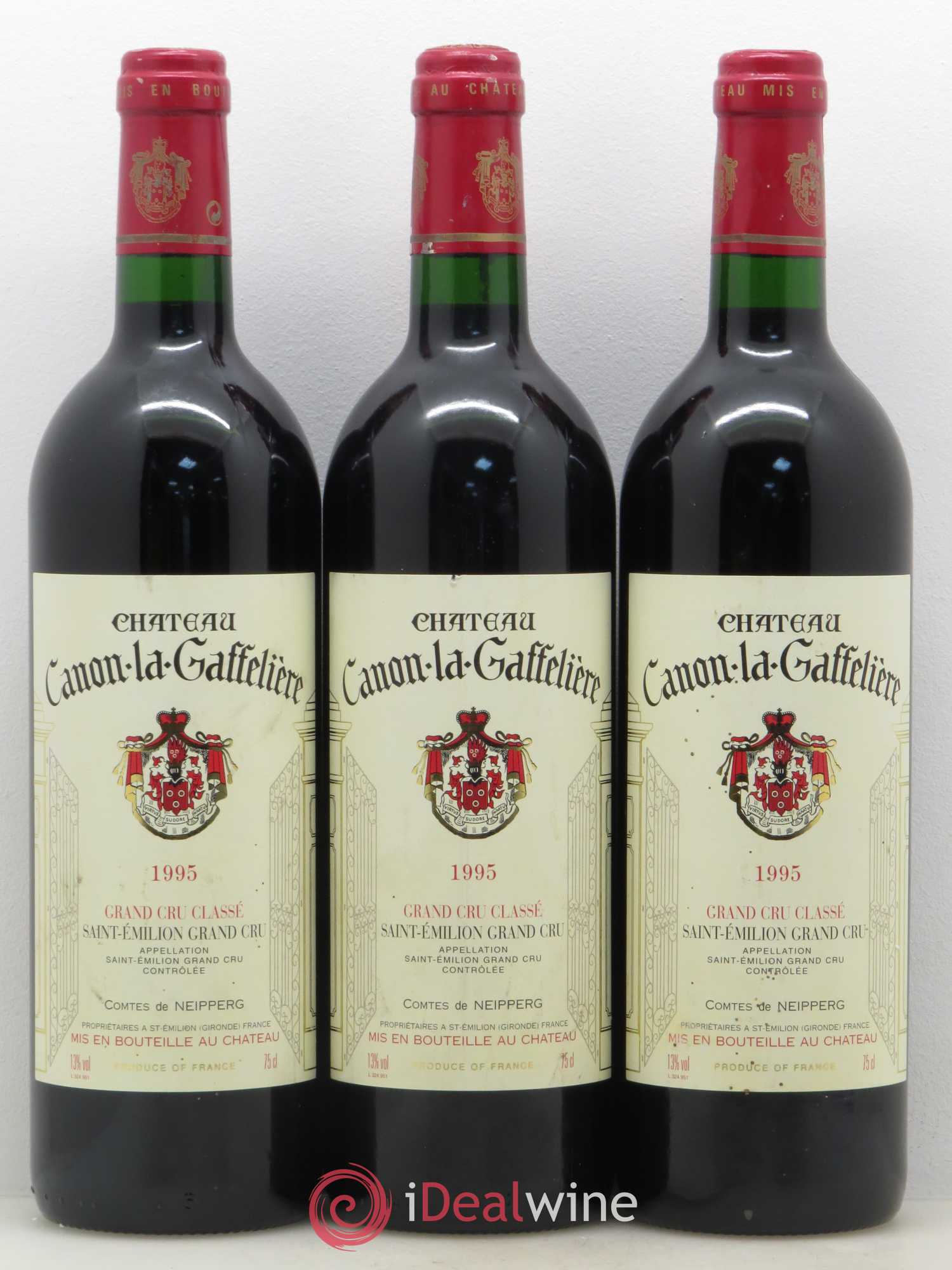 Château Canon la Gaffelière 1er Grand Cru Classé B 1995 - Lot de 6 bouteilles - 2