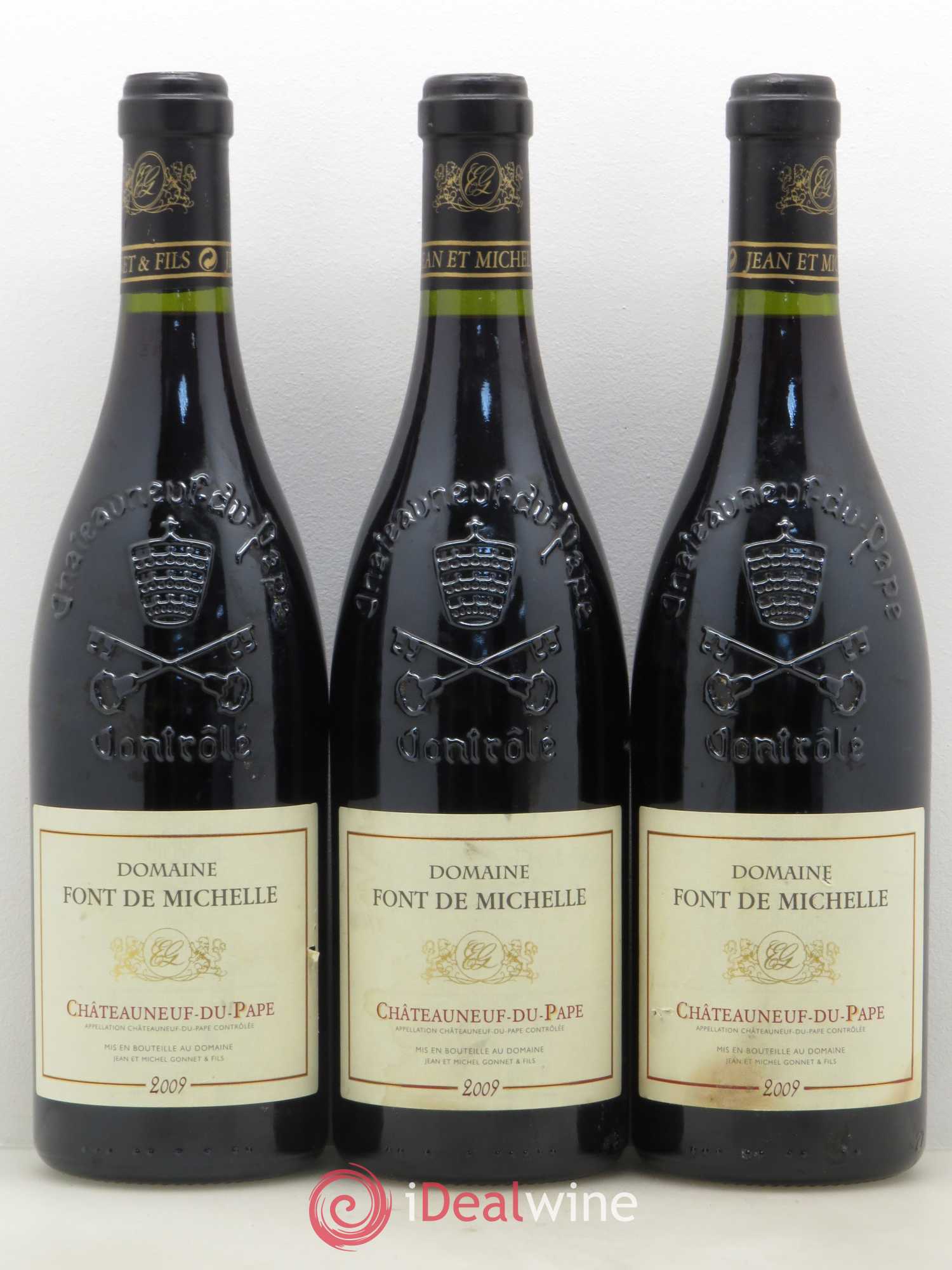 Châteauneuf-du-Pape Domaine Font de Michelle Famille Gonnet 2009 - Lot de 6 bouteilles - 2
