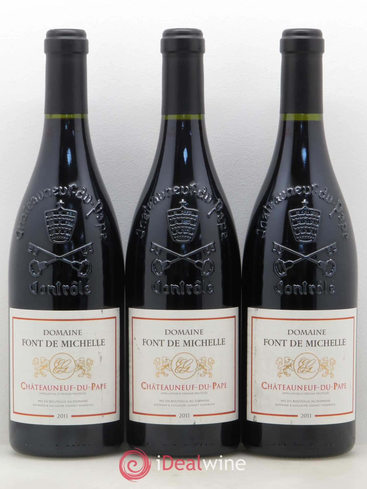 Châteauneuf-du-Pape Domaine Font de Michelle Famille Gonnet 2011 - Lot de 6 bouteilles - 2