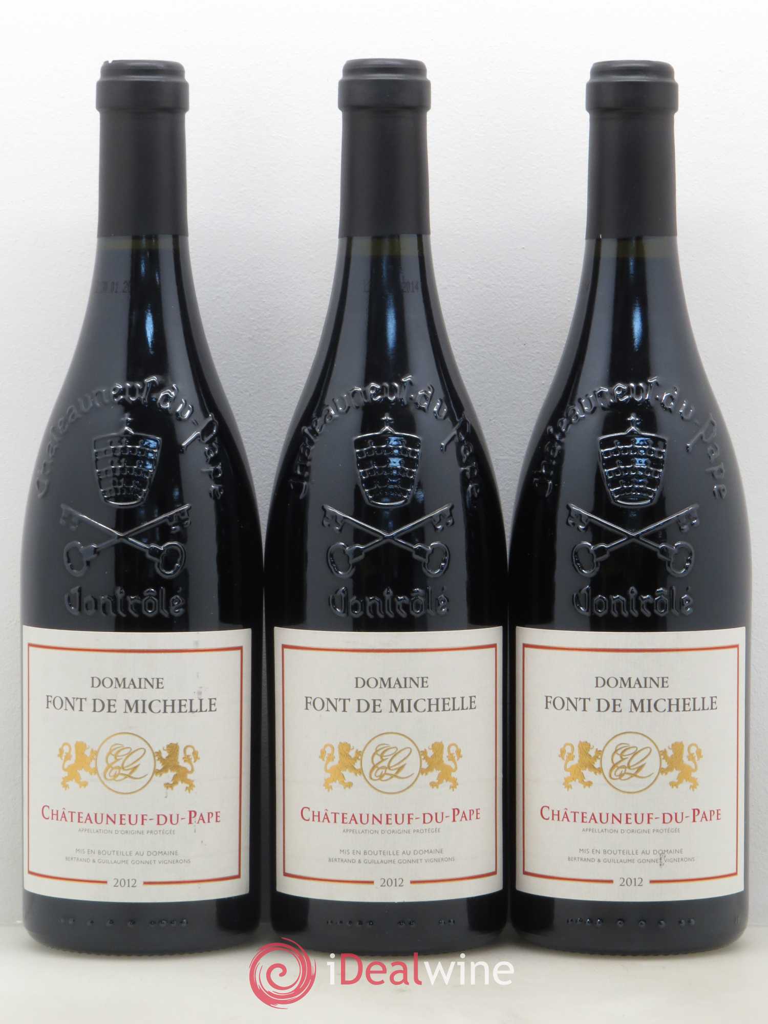 Châteauneuf-du-Pape Domaine Font de Michelle Famille Gonnet 2012 - Lot de 6 bouteilles - 2