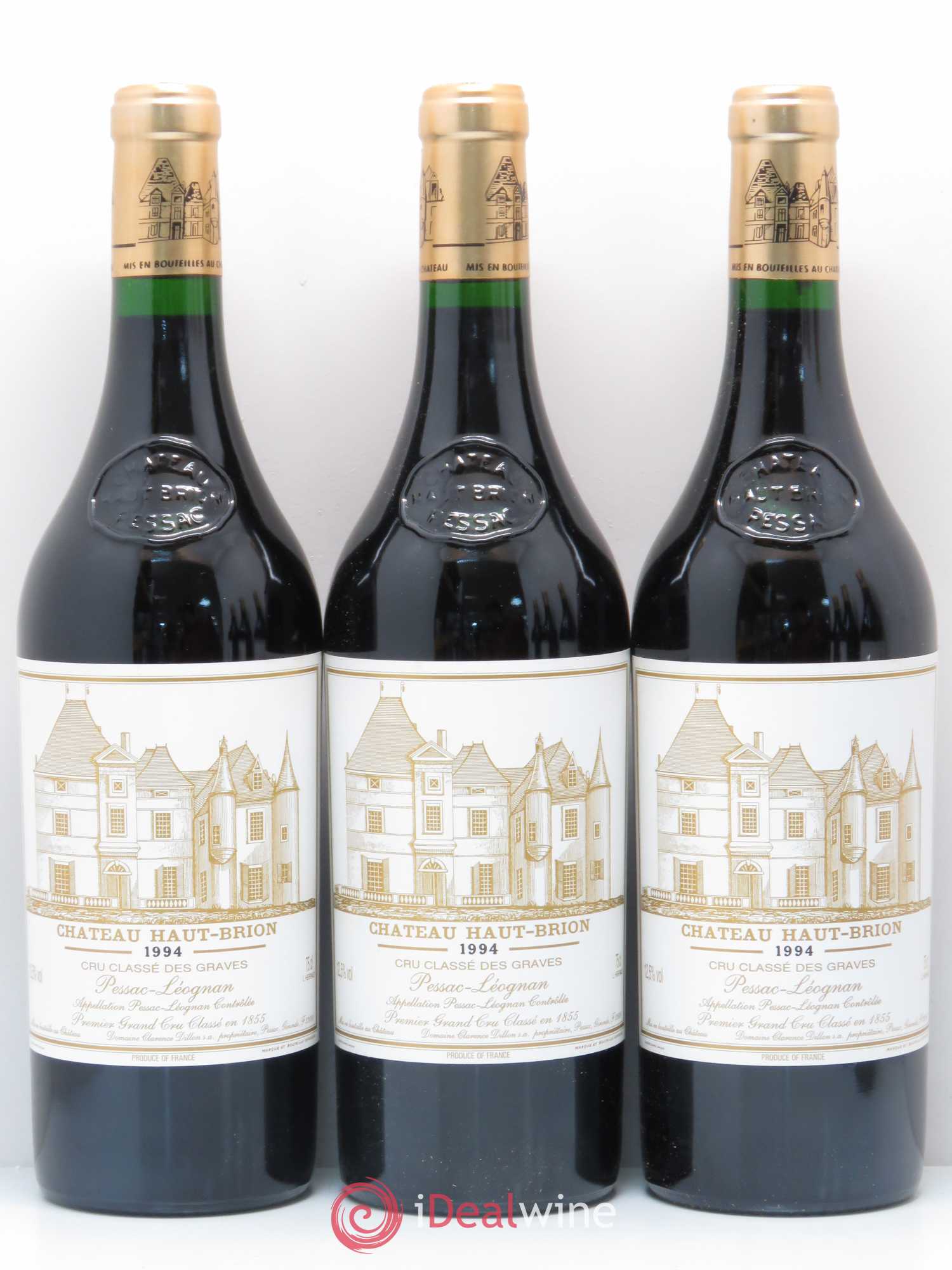 Château Haut Brion 1er Grand Cru Classé 1994 - Lot de 6 bouteilles - 1