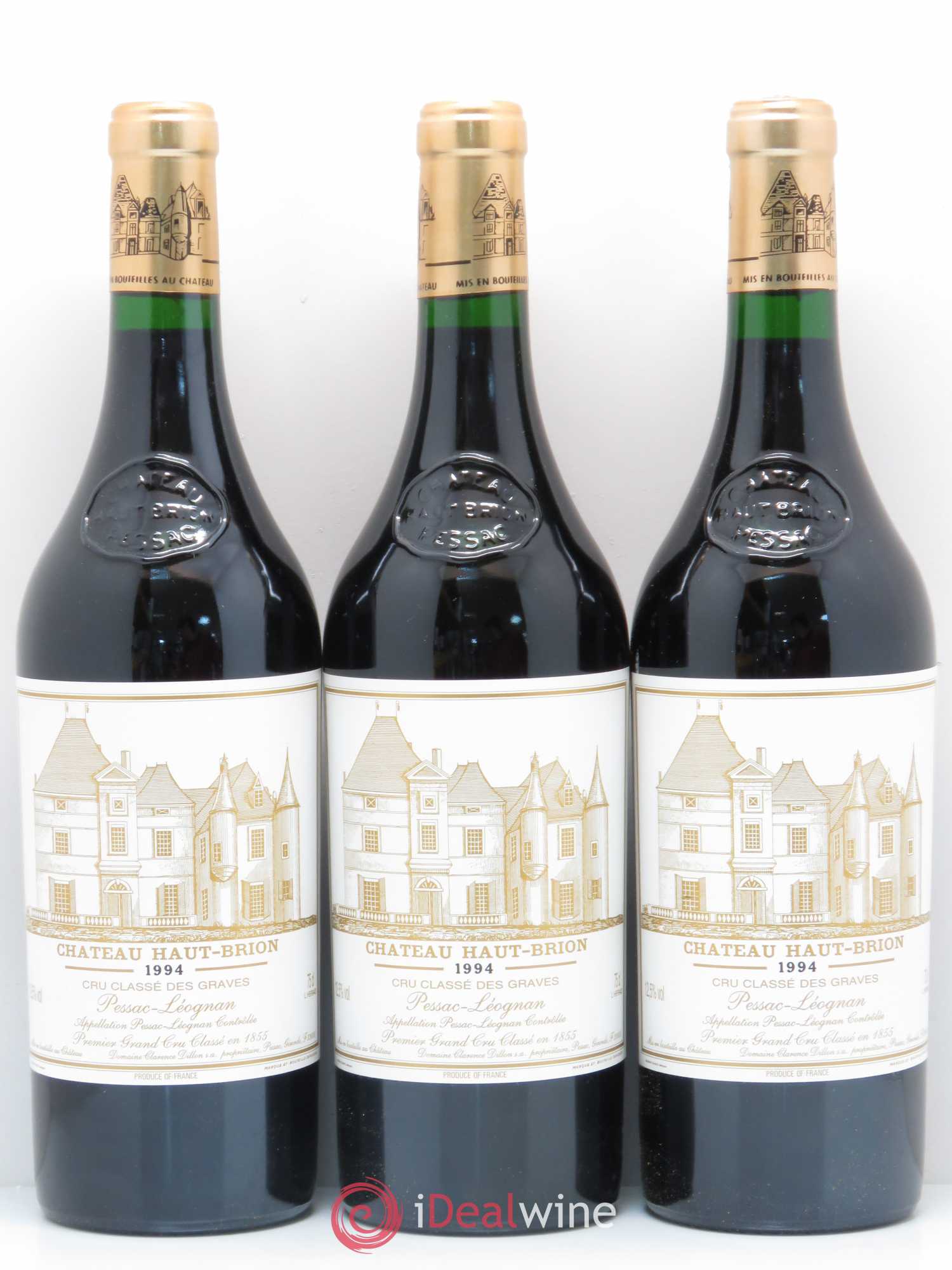 Château Haut Brion 1er Grand Cru Classé 1994 - Lot de 6 bouteilles - 2