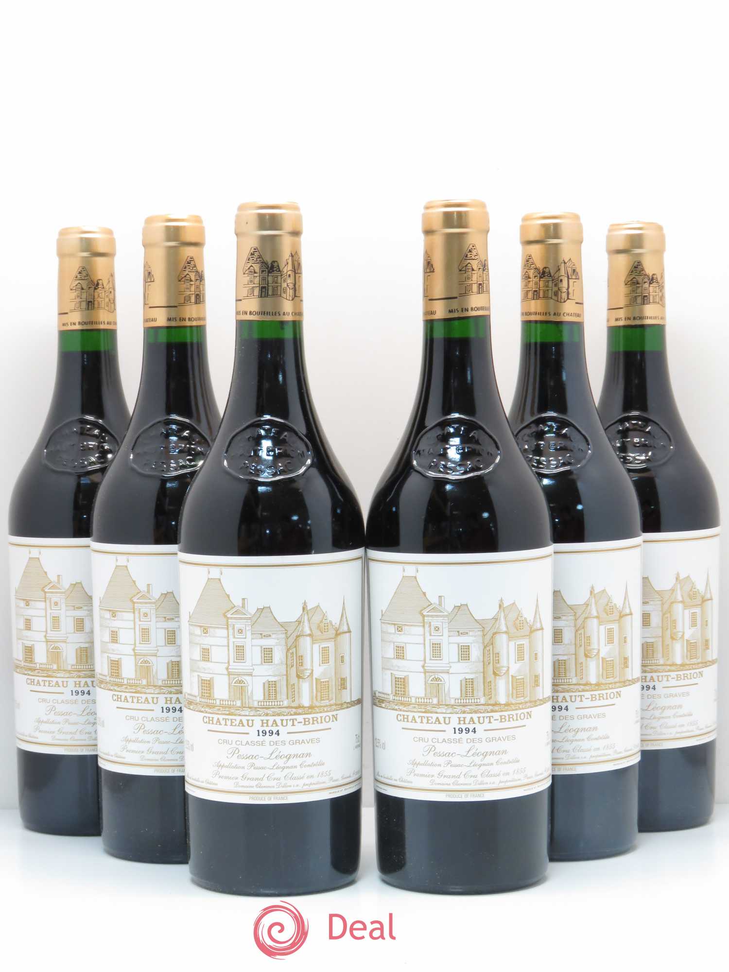 Château Haut Brion 1er Grand Cru Classé 1994 - Lot de 6 bouteilles - 0
