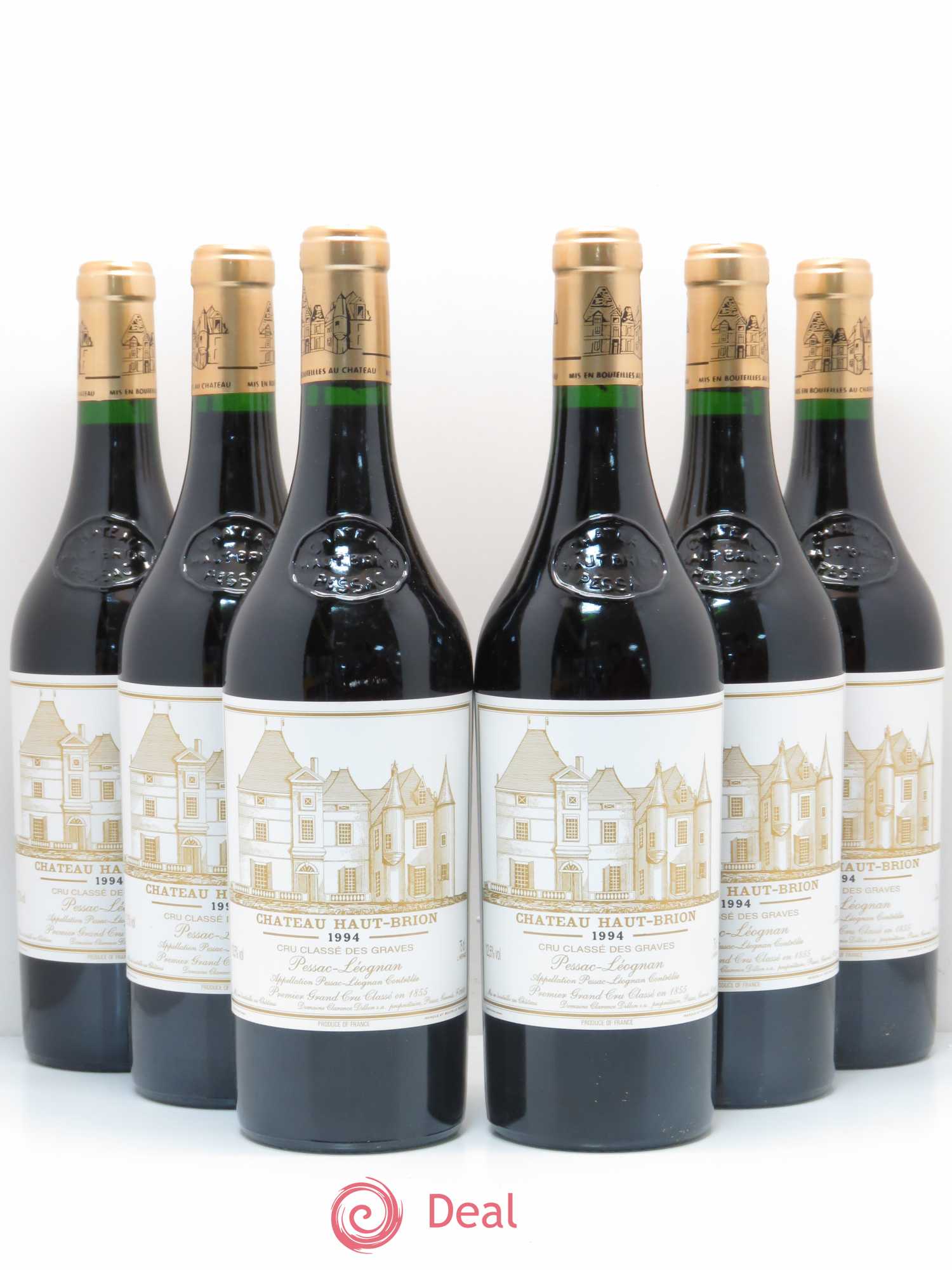 Château Haut Brion 1er Grand Cru Classé 1994 - Lot de 6 bouteilles - 0