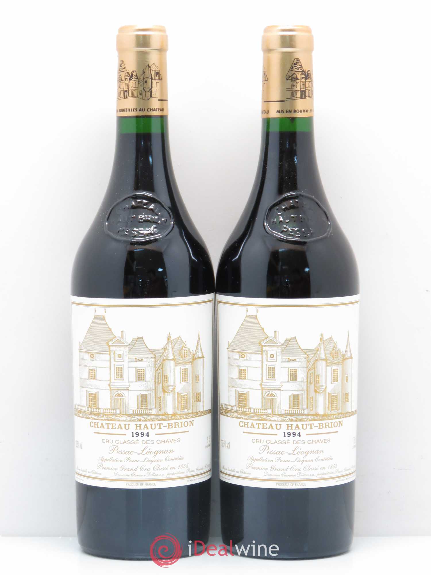 Château Haut Brion 1er Grand Cru Classé 1994 - Lot de 2 bouteilles - 0