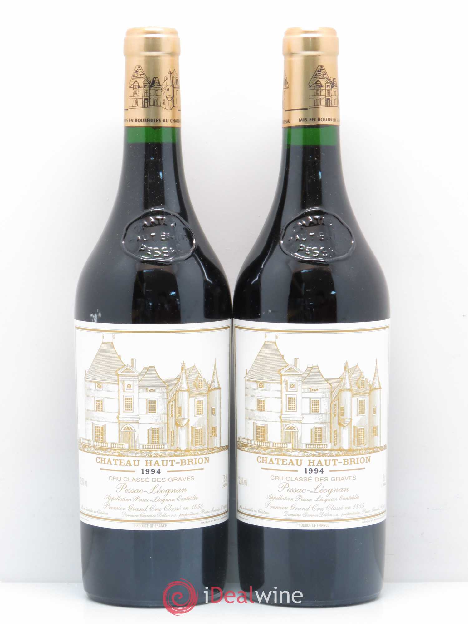 Château Haut Brion 1er Grand Cru Classé 1994 - Lot de 2 bouteilles - 0