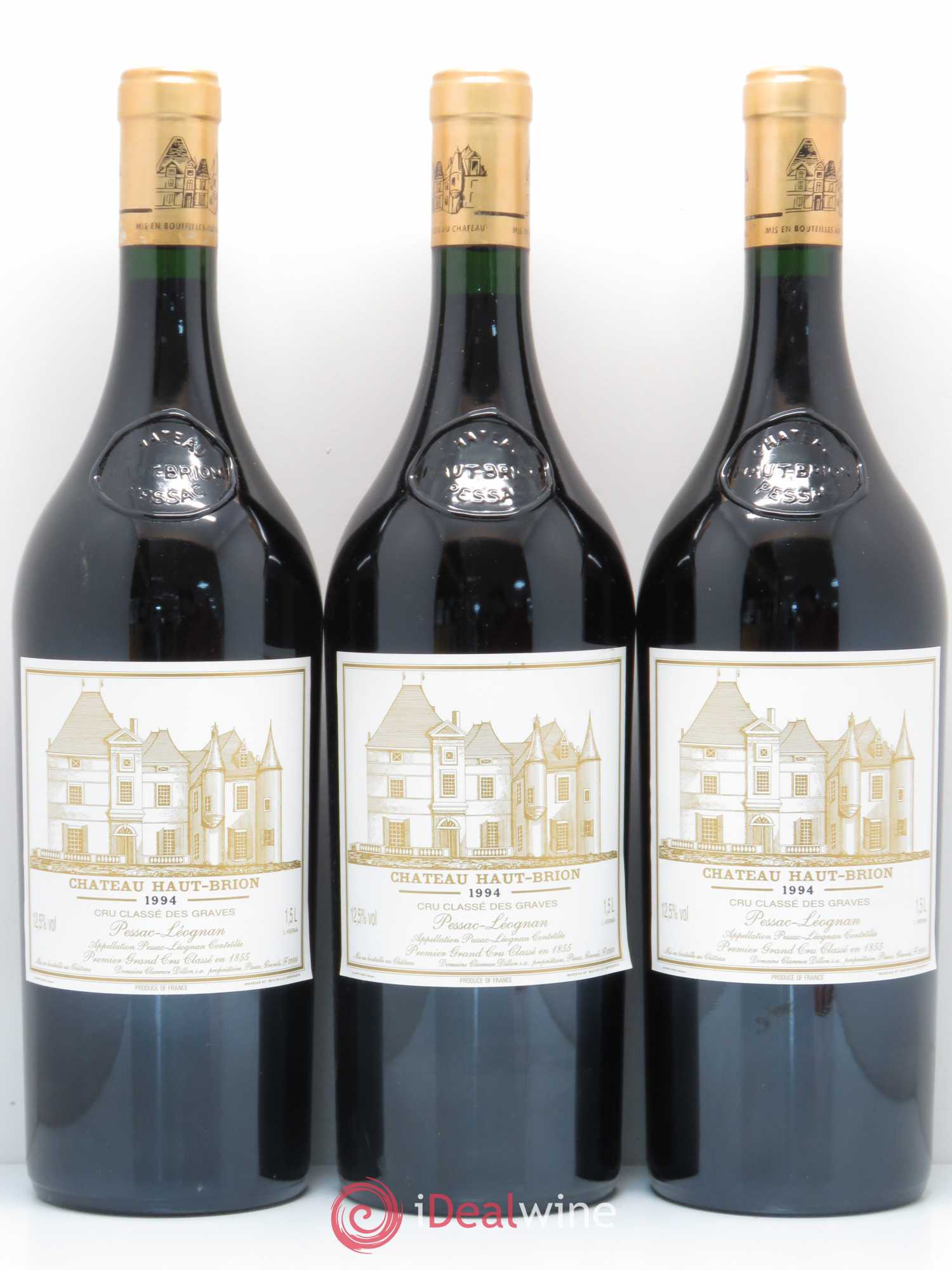 Château Haut Brion 1er Grand Cru Classé 1994 - Lot de 3 magnums - 0