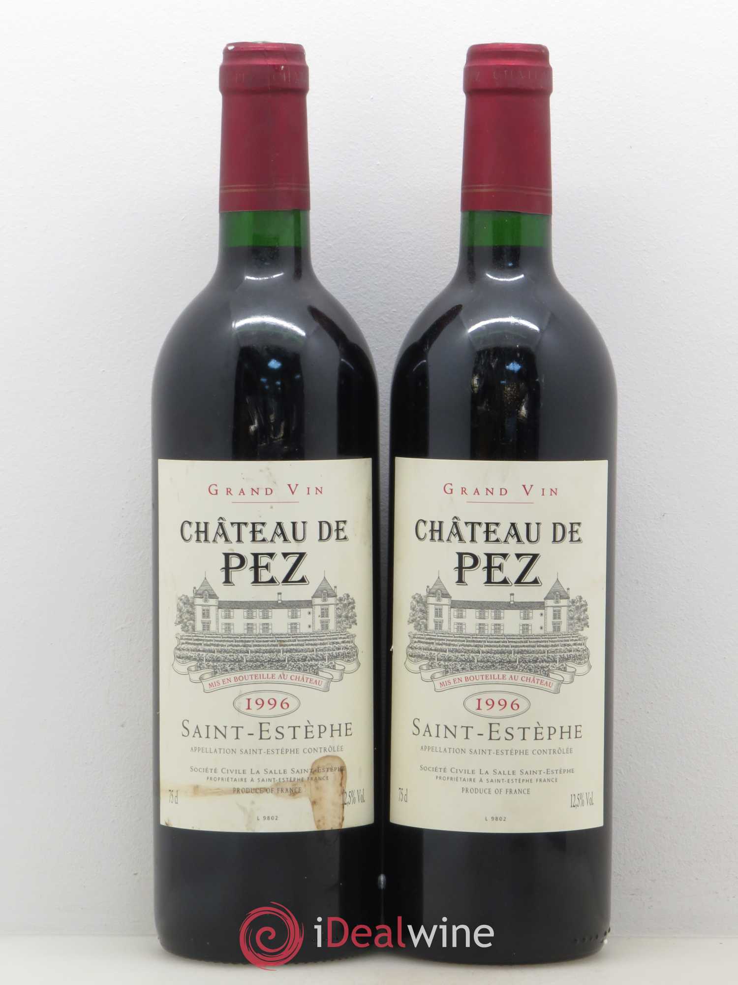 Château de Pez 1996 - Lot de 2 bouteilles - 0