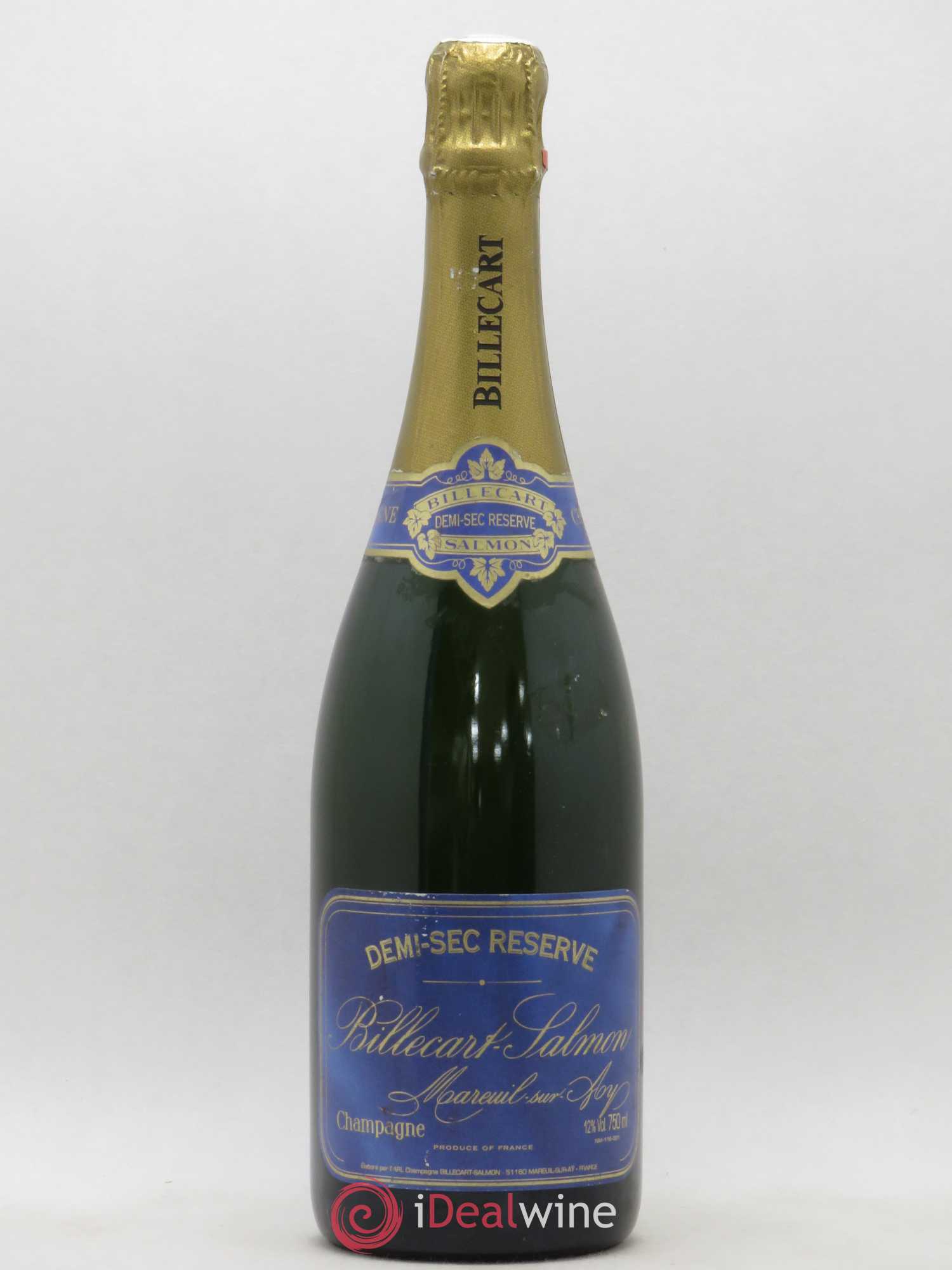 Champagne Demi-Sec Réserve Billecart-Salmon - Posten von 1 Flasche - 0