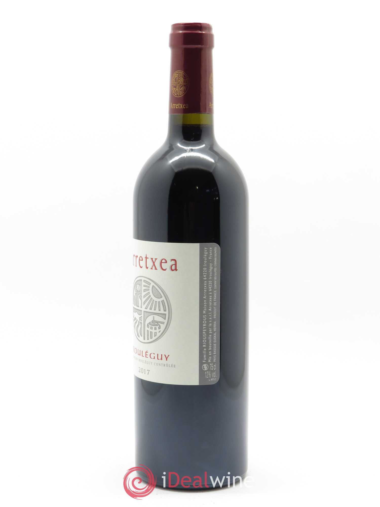 Irouléguy Tradition Arretxea (Domaine) 2017 - Lot de 1 bouteille - 1
