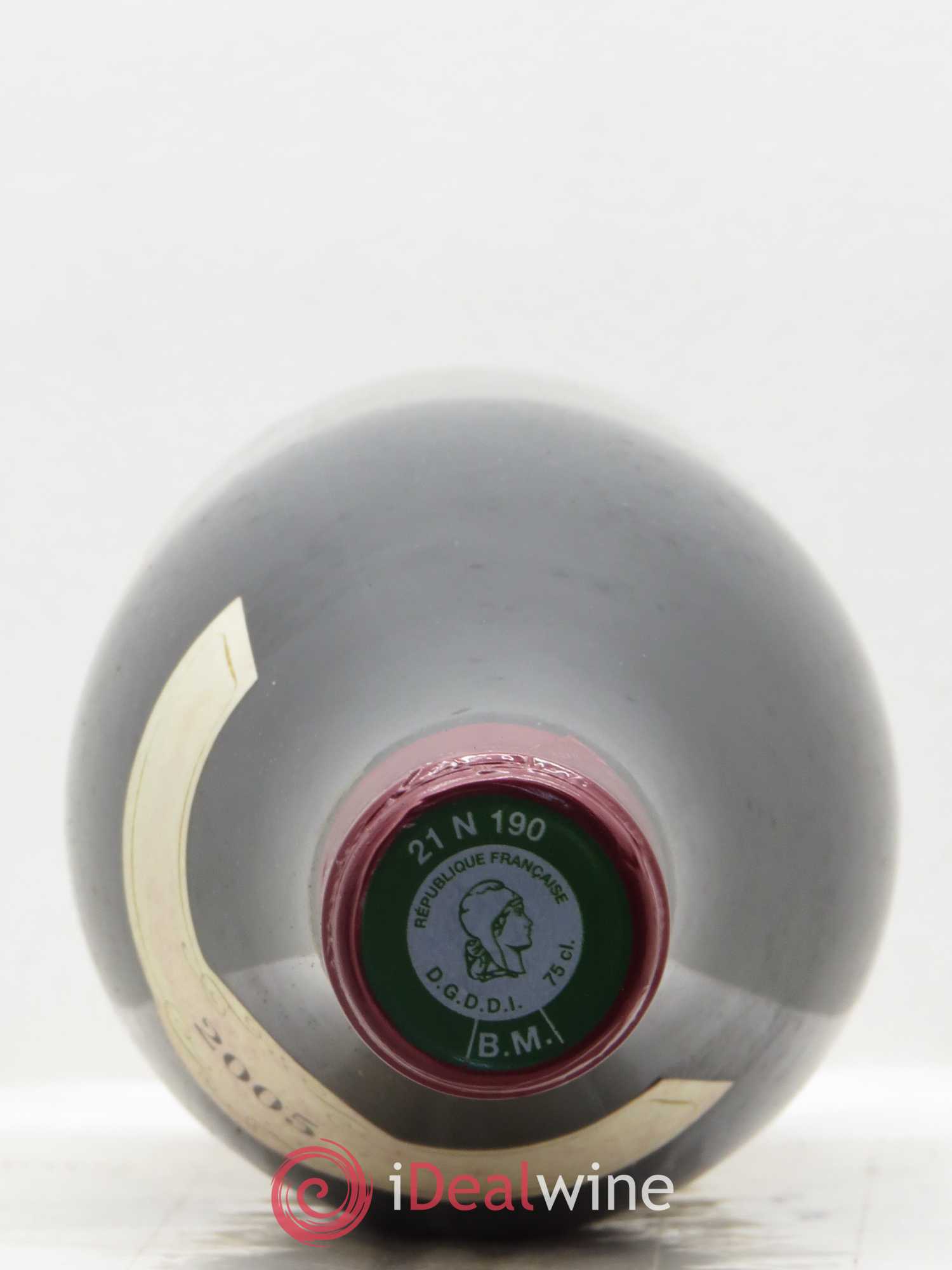 Charmes-Chambertin Grand Cru Vieilles Vignes Jacky Truchot 2005 - Lot de 1 bouteille - 1