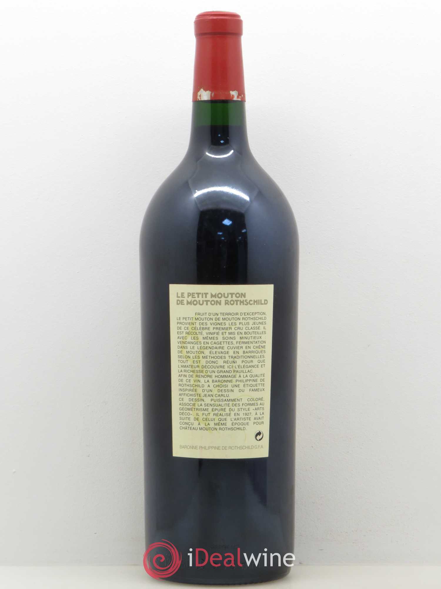 Petit Mouton Second Vin 2001 - Lot de 1 magnum - 1