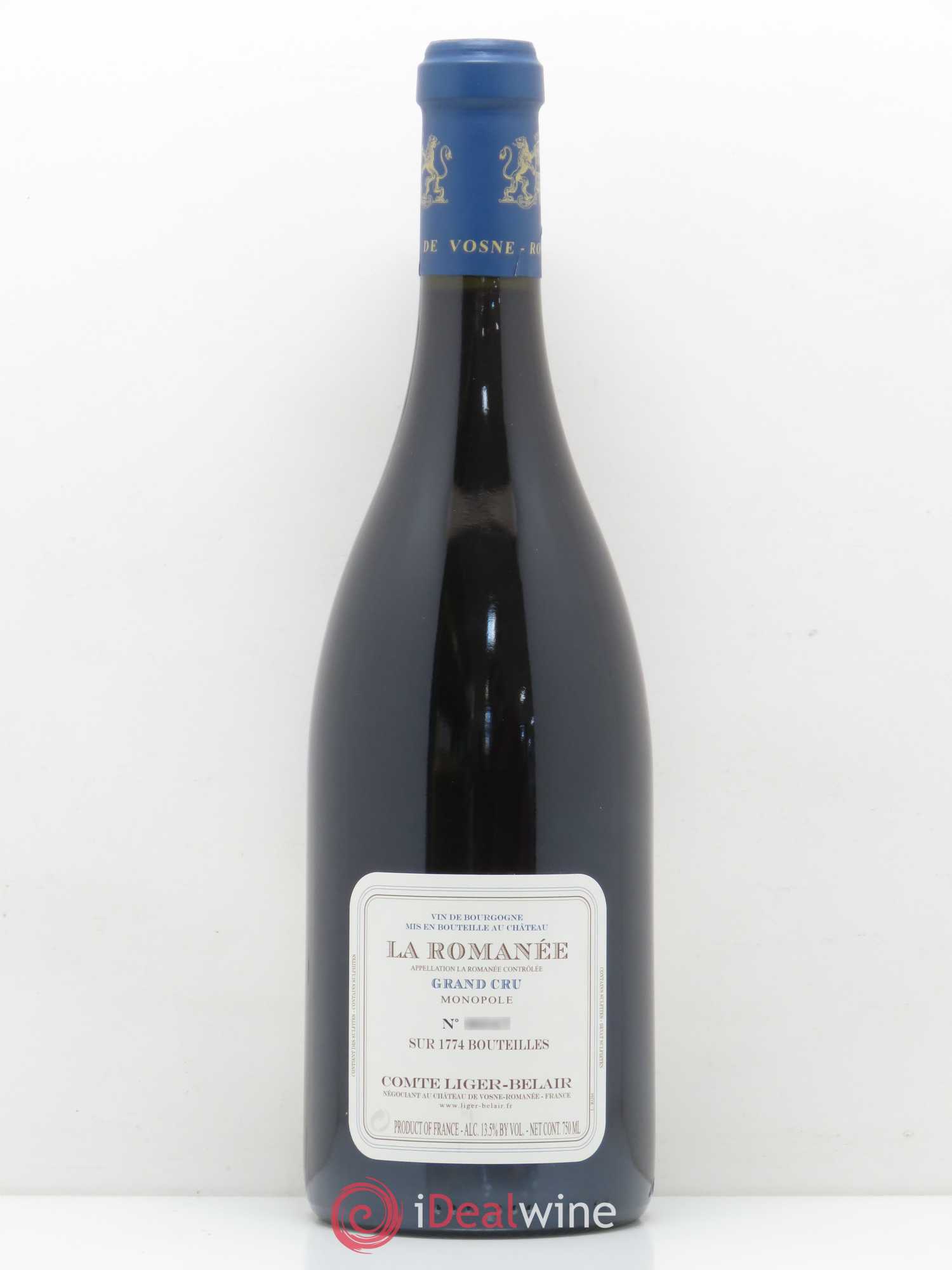 La Romanée Grand Cru Comte Liger-Belair (Domaine du) 2005 - Lot de 1 bouteille - 1