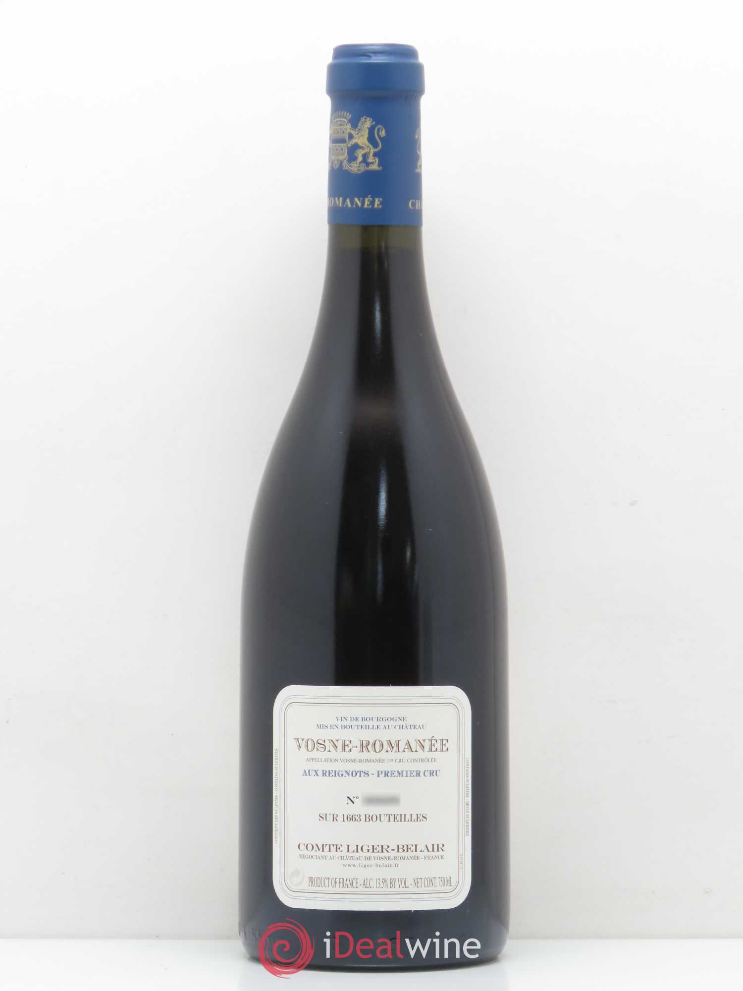 Vosne-Romanée 1er Cru Aux Reignots Ch. de Vosne-Romanée Comte Liger-Belair (Domaine du) 2005 - Lot de 1 bouteille - 1