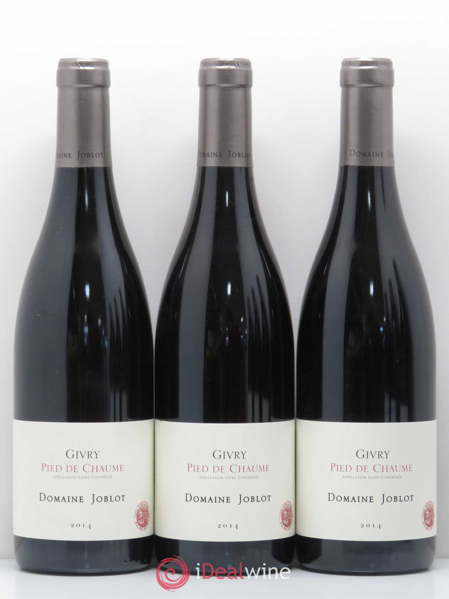 Givry Pied de Chaume Joblot (Domaine) 2014 - Lot de 6 bouteilles - 1