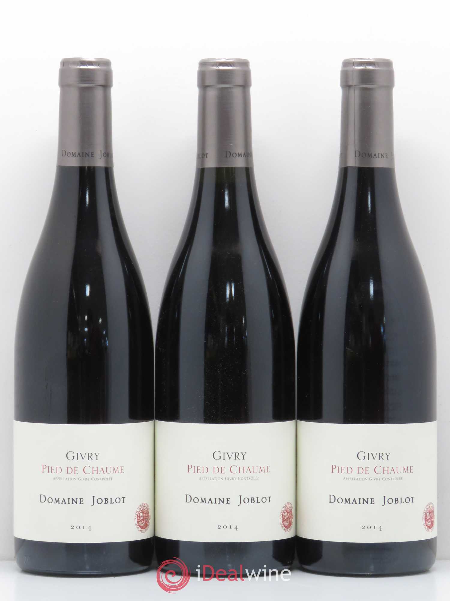 Givry Pied de Chaume Joblot (Domaine) 2014 - Lot de 6 bouteilles - 2