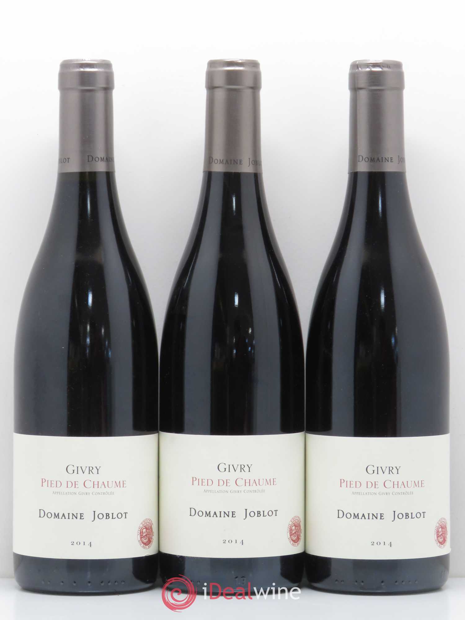 Givry Pied de Chaume Joblot (Domaine) 2014 - Lot de 3 bouteilles - 0